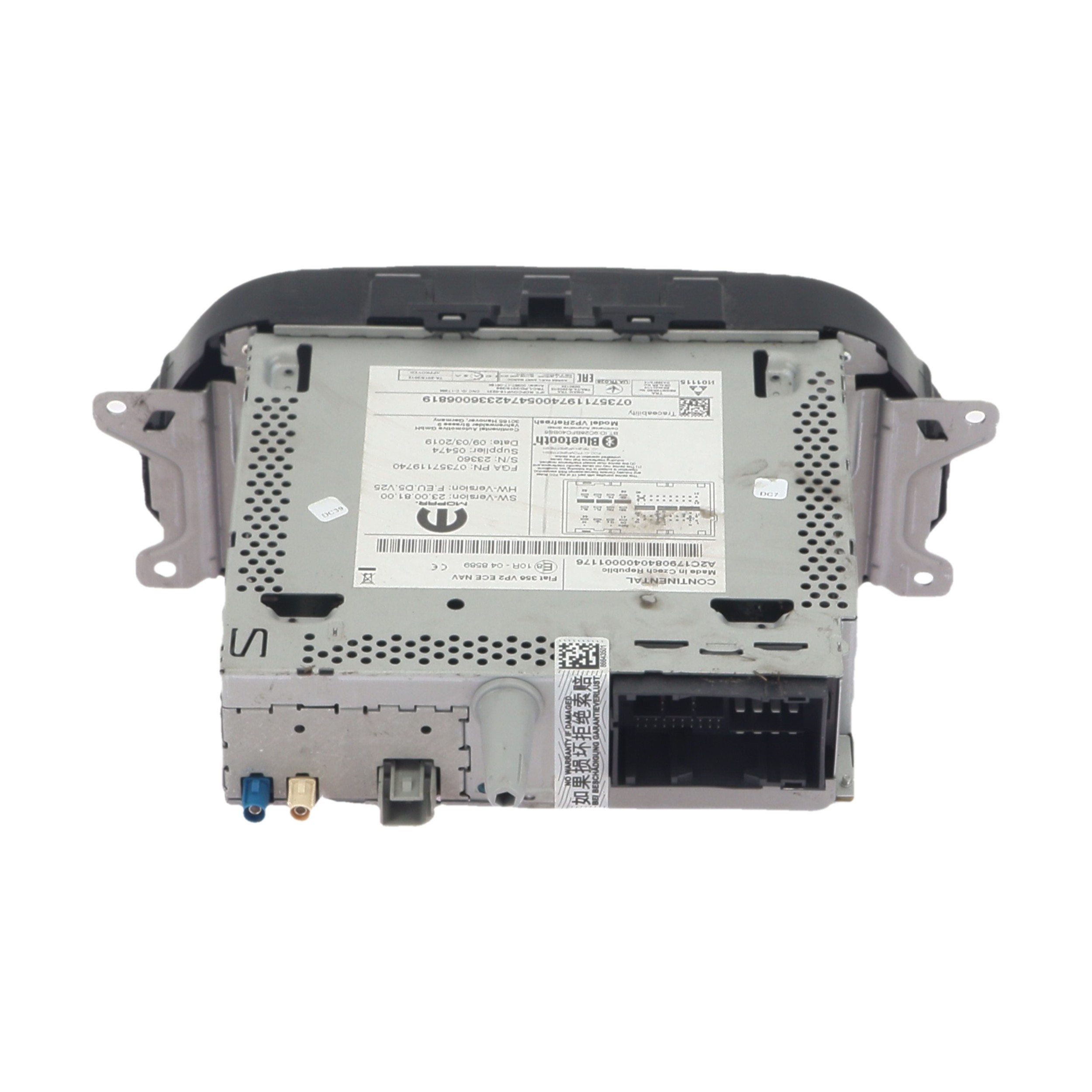 Autoradio d'origine pour FIAT TIPO 2 PHASE 1 Autoradio d'origine pour FIAT TIPO 2 PHASE 1