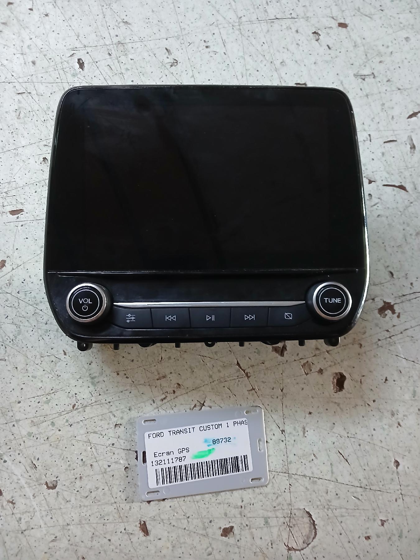 Ecran GPS pour FORD TRANSIT CUSTOM 1 PHASE 1 Ecran GPS pour FORD TRANSIT CUSTOM 1 PHASE 1