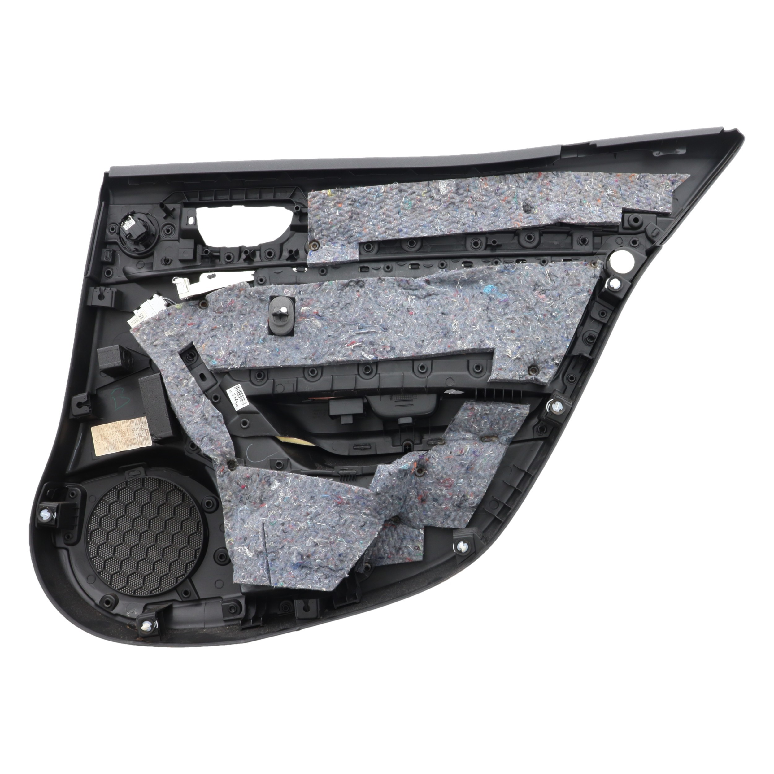 Garniture porte arriere gauche pour RENAULT MEGANE 4 PHASE 1 Garniture porte arriere gauche pour RENAULT MEGANE 4 PHASE 1