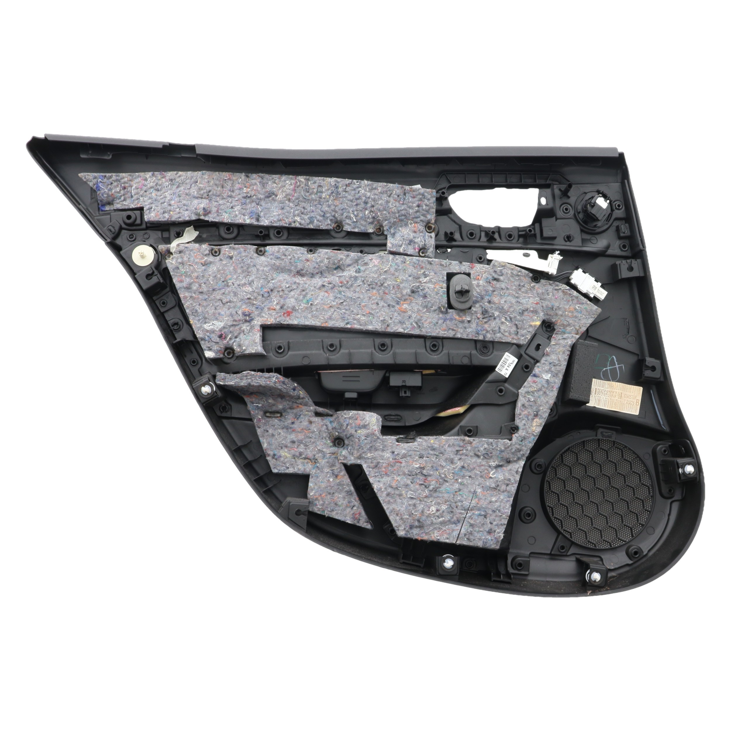 Garniture porte arriere droite pour RENAULT MEGANE 4 PHASE 1 Garniture porte arriere droite pour RENAULT MEGANE 4 PHASE 1