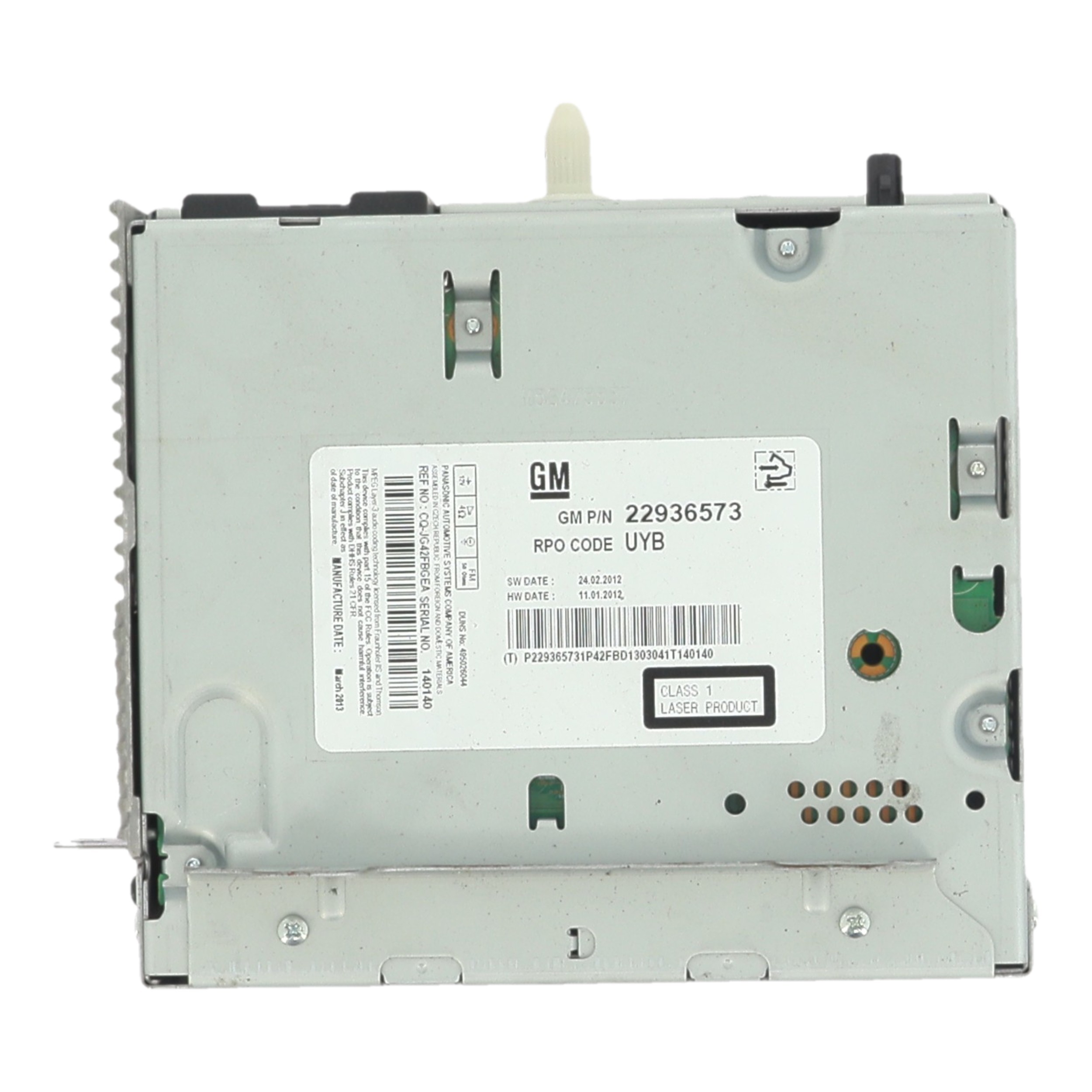 Autoradio d'origine pour OPEL ASTRA J PHASE 2 Autoradio d'origine pour OPEL ASTRA J PHASE 2