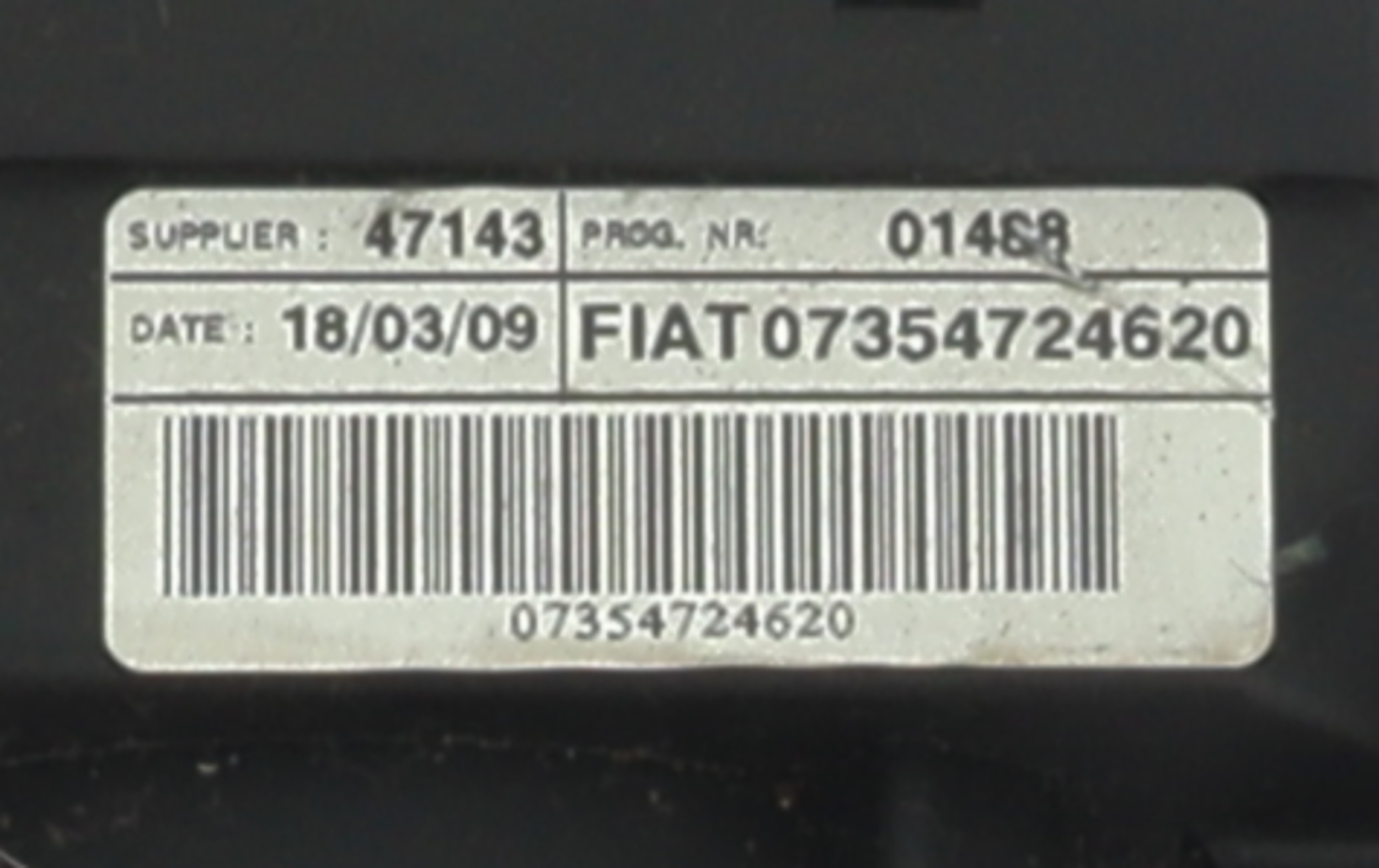 Com (Bloc Contacteur Tournant+Commodo Essuie Glace+Commodo Phare) pour FIAT 500 2 PHASE 1 Com (Bloc Contacteur Tournant+Commodo Essuie Glace+Commodo Phare) pour FIAT 500 2 PHASE 1