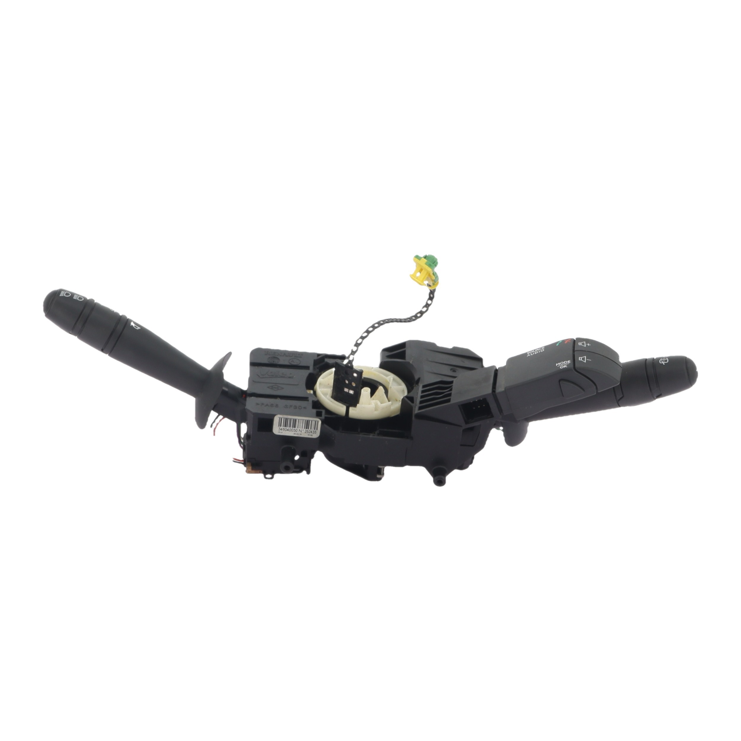 Com (Bloc Contacteur Tournant+Commodo Essuie Glace+Commodo Phare) pour RENAULT TWINGO 2 PHASE 2 Com (Bloc Contacteur Tournant+Commodo Essuie Glace+Commodo Phare) pour RENAULT TWINGO 2 PHASE 2