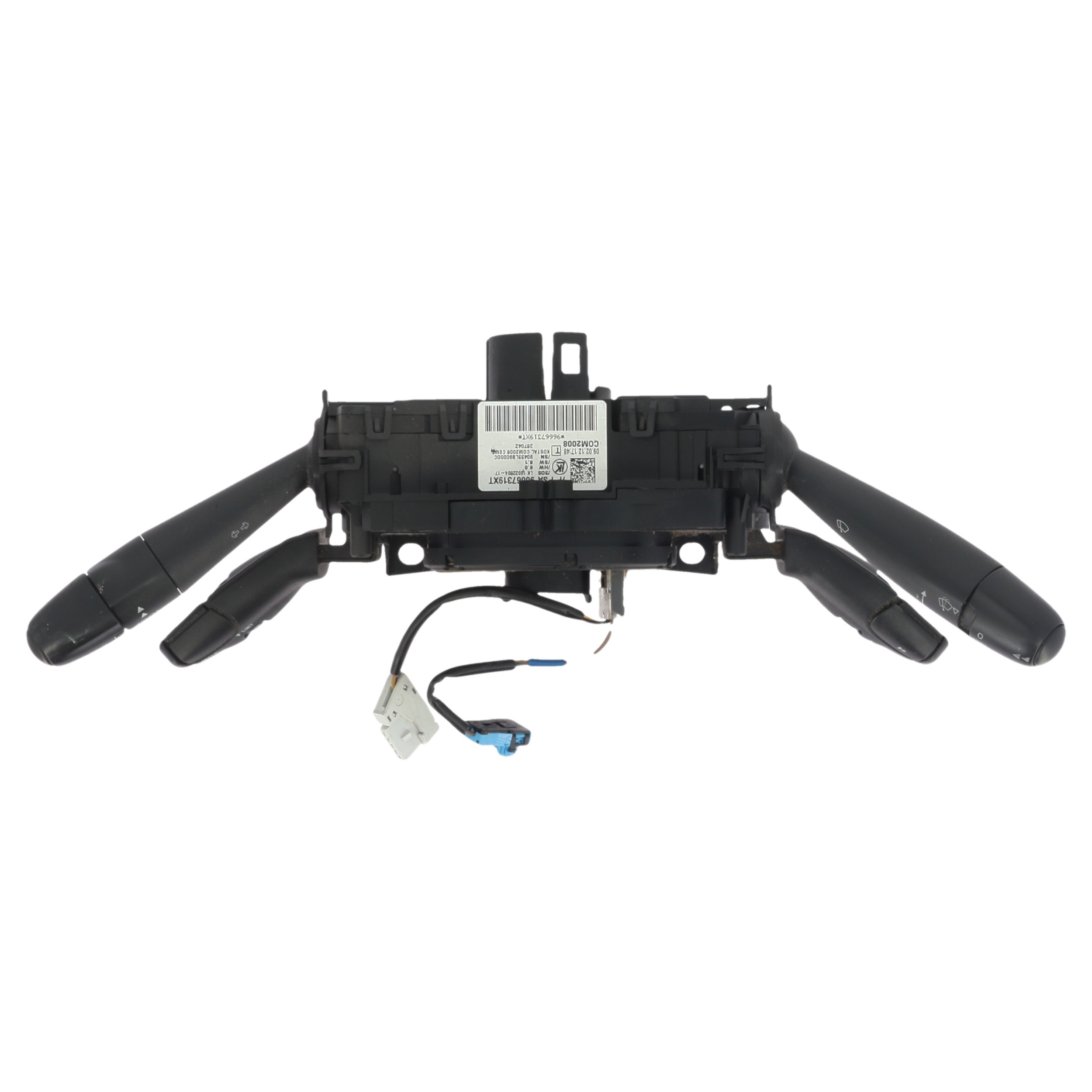 Com (Bloc Contacteur Tournant+Commodo Essuie Glace+Commodo Phare) pour PEUGEOT 5008 PHASE 1 Com (Bloc Contacteur Tournant+Commodo Essuie Glace+Commodo Phare) pour PEUGEOT 5008 PHASE 1