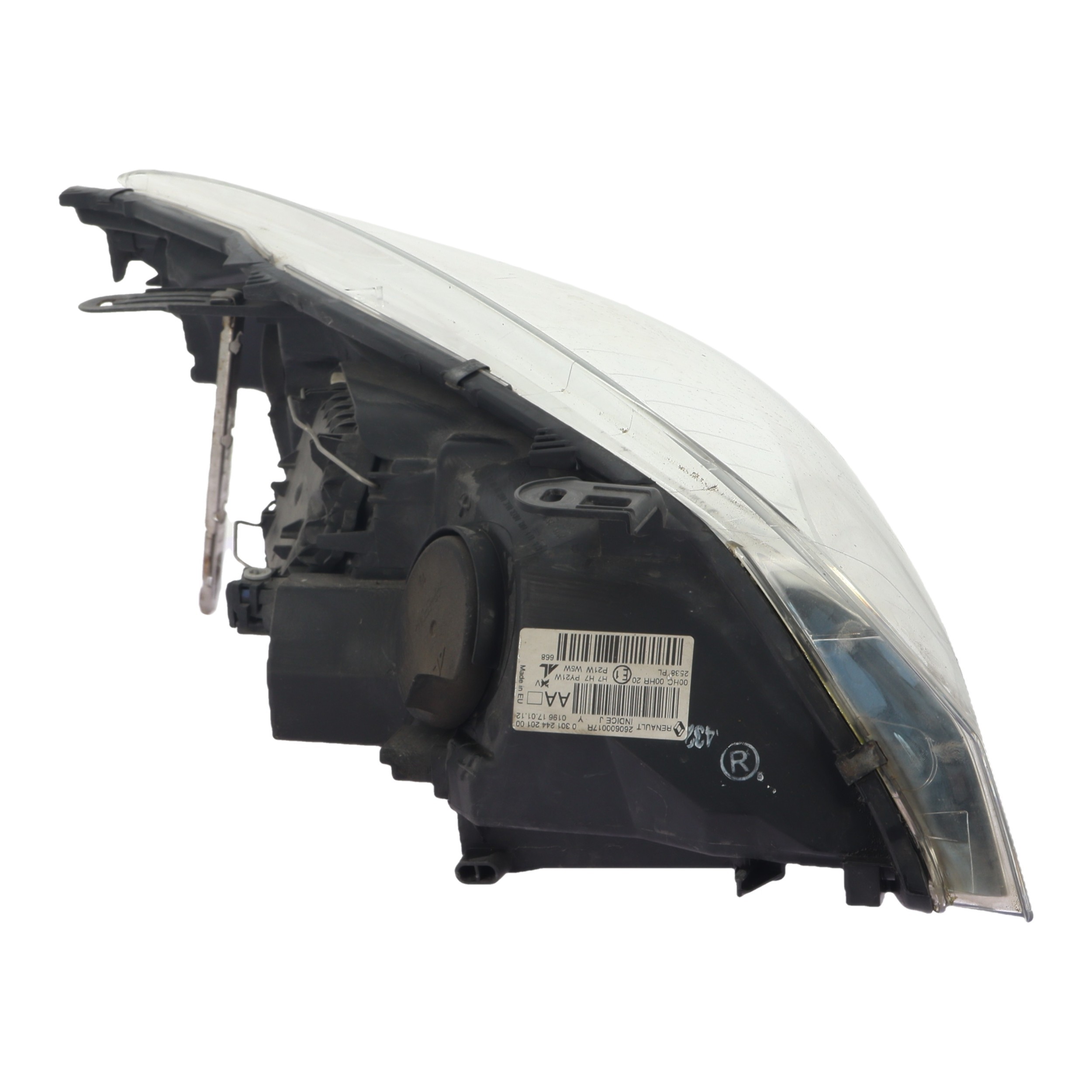 Optique avant principal gauche (feux)(phare) pour RENAULT MEGANE 3 PHASE 2 Optique avant principal gauche (feux)(phare) pour RENAULT MEGANE 3 PHASE 2