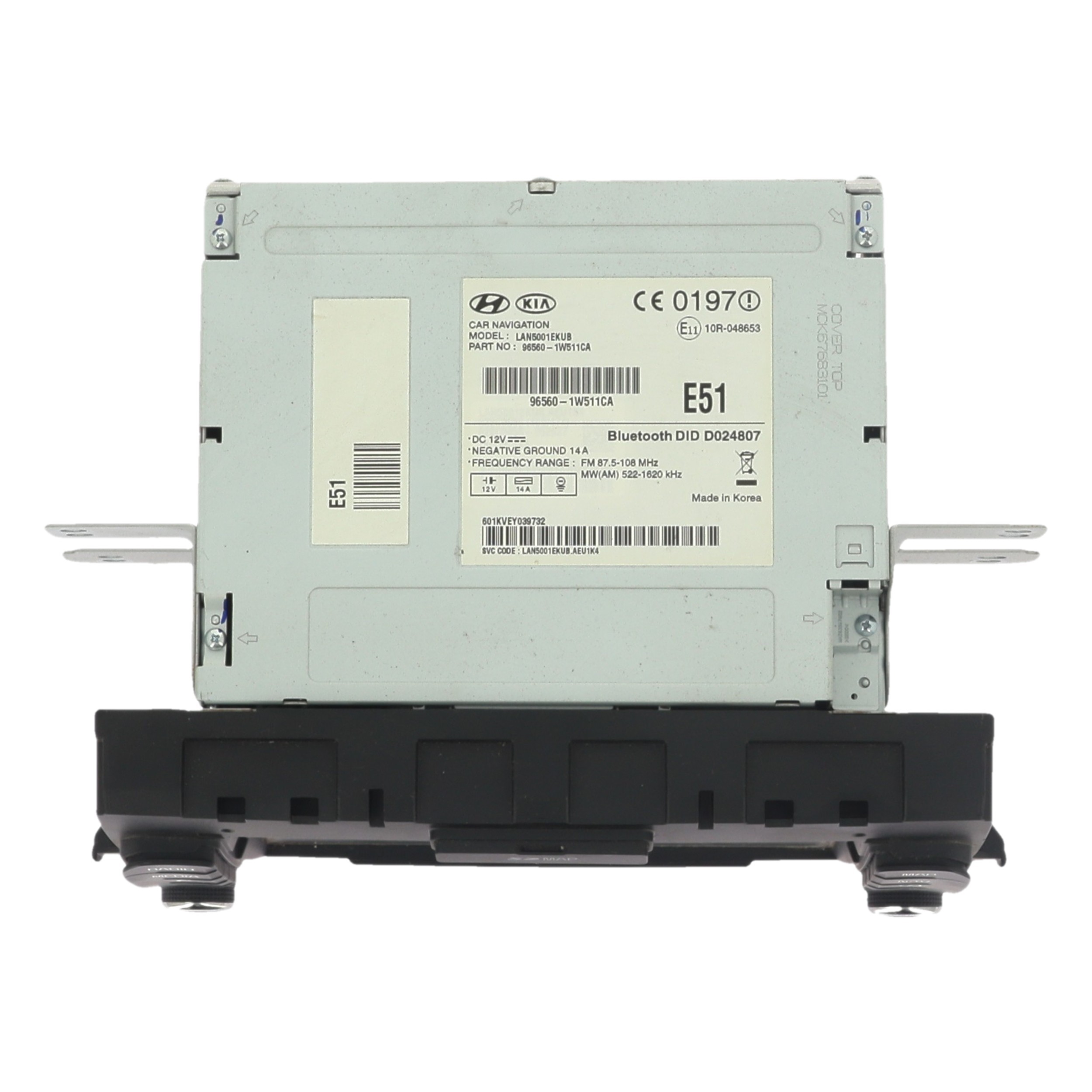 Ecran GPS pour KIA RIO 3 PHASE 2 Ecran GPS pour KIA RIO 3 PHASE 2