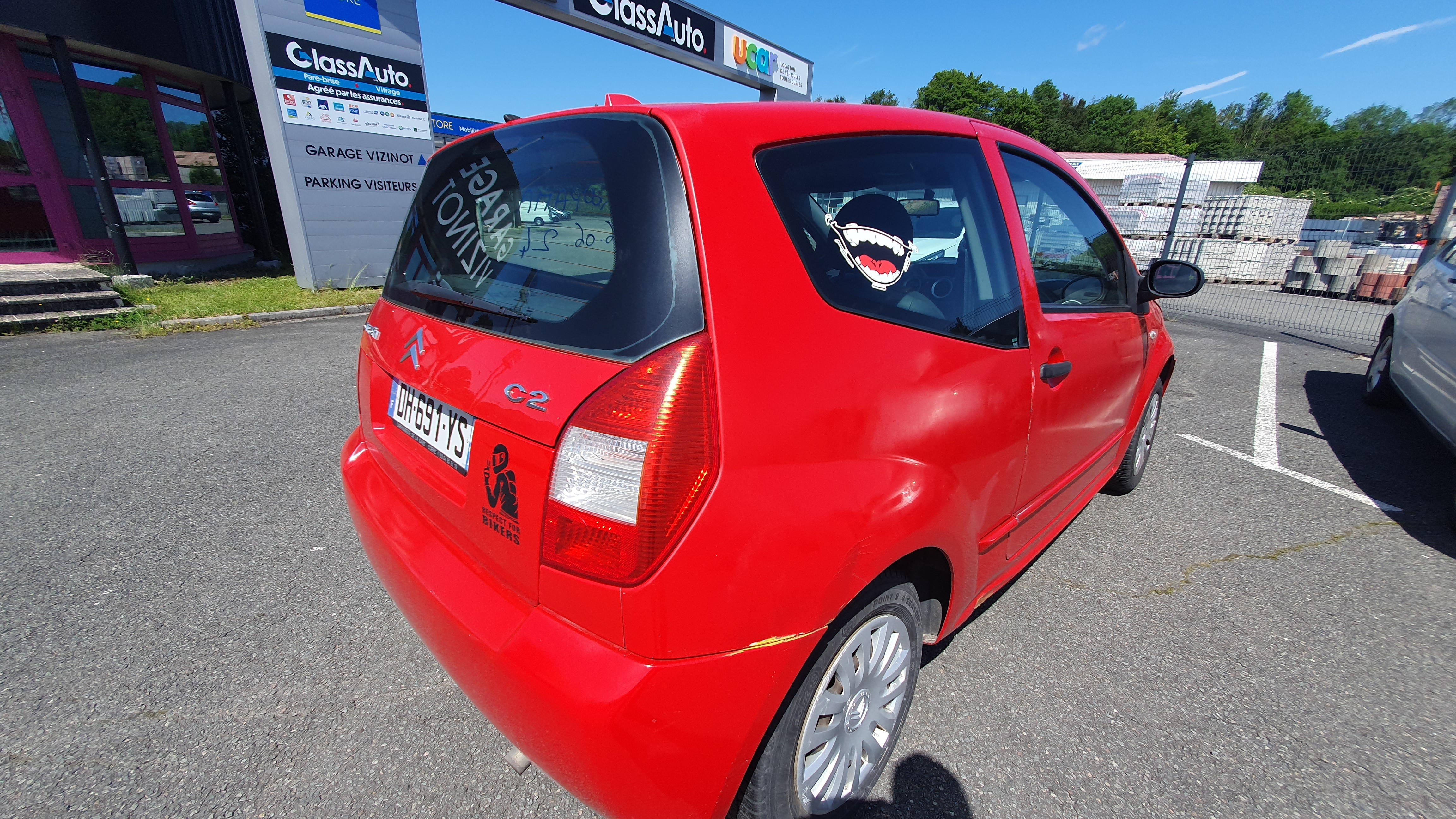 Optique avant principal droit (feux)(phare) pour CITROEN C2 PHASE 1 Optique avant principal droit (feux)(phare) pour CITROEN C2 PHASE 1