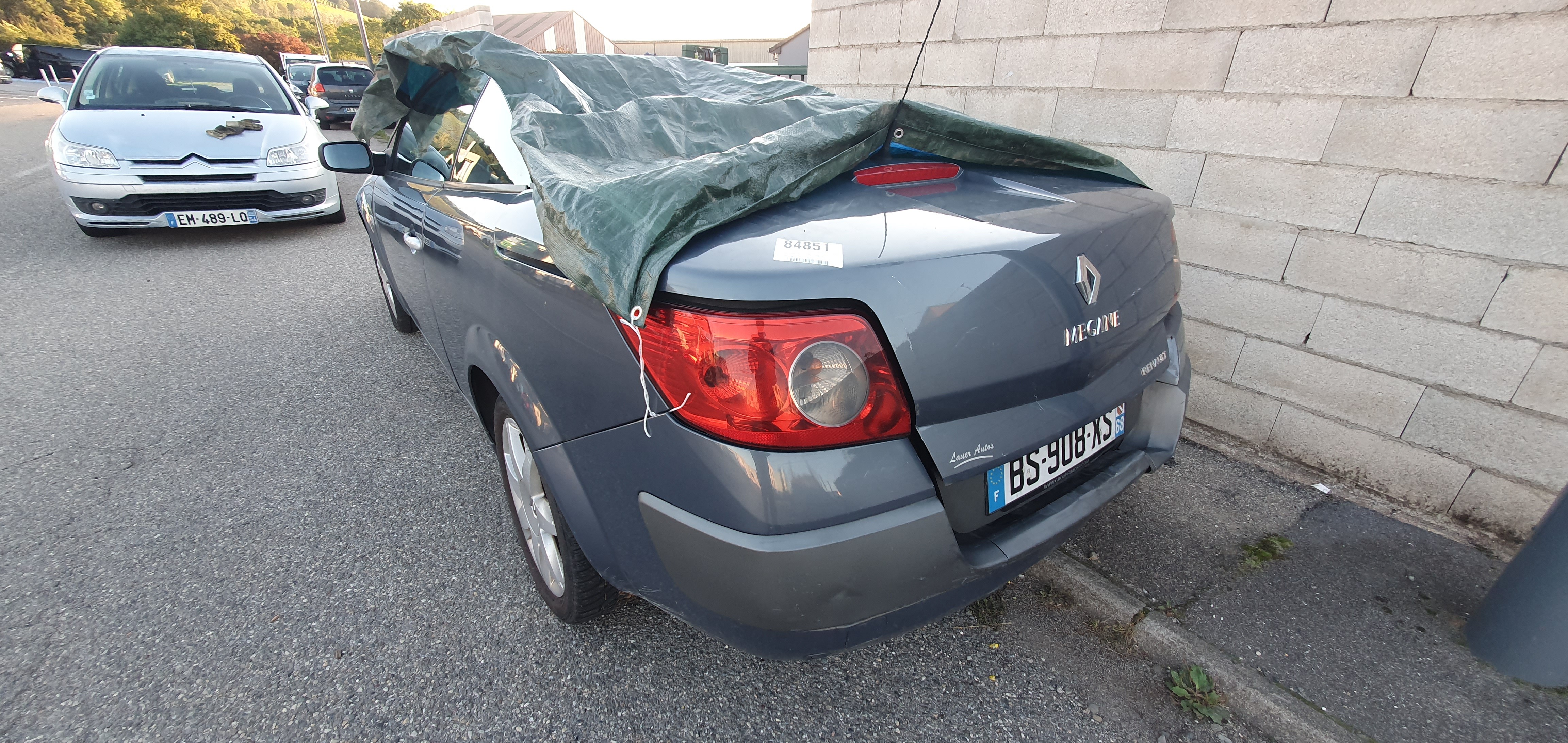Aile avant droit pour RENAULT MEGANE 2 PHASE 2 CABRIOLET Aile avant droit pour RENAULT MEGANE 2 PHASE 2 CABRIOLET