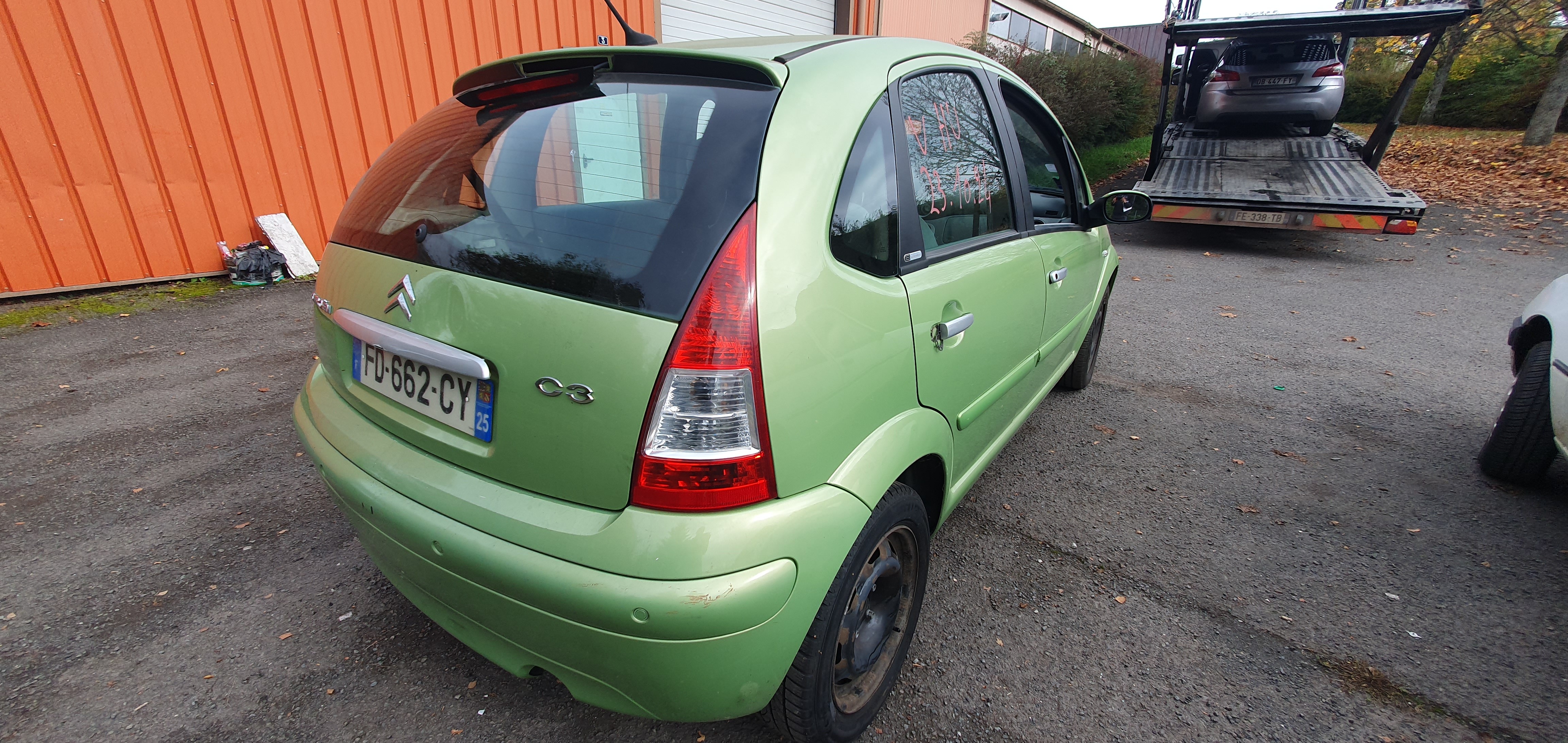 Aile avant droit pour CITROEN C3 1 PHASE 2 Aile avant droit pour CITROEN C3 1 PHASE 2