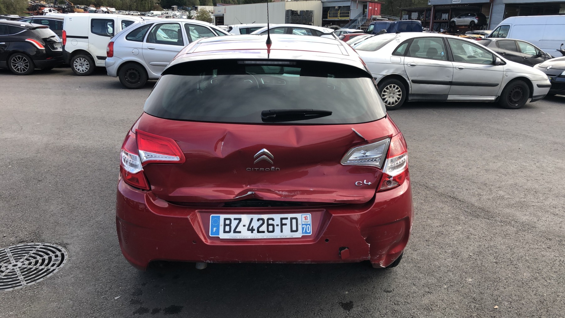 Pare boue avant gauche pour CITROEN C4 2 PHASE 1 Pare boue avant gauche pour CITROEN C4 2 PHASE 1
