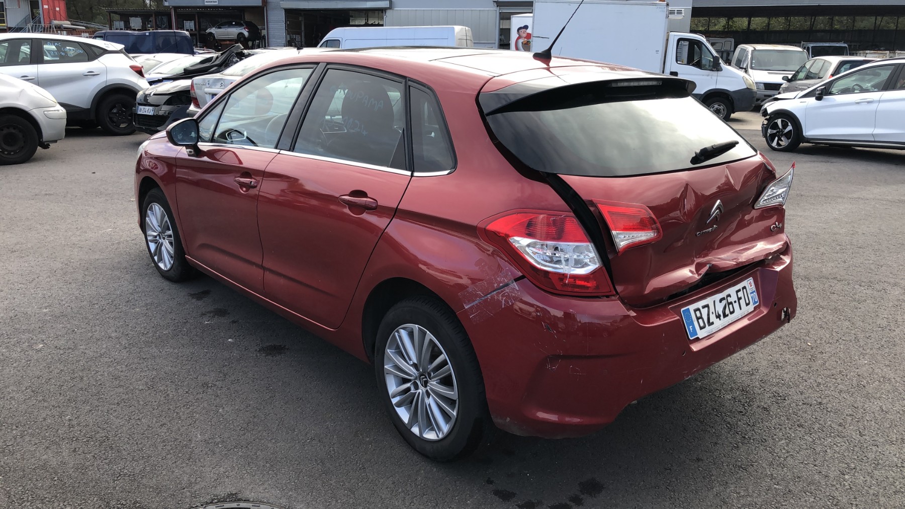 Pare boue avant gauche pour CITROEN C4 2 PHASE 1 Pare boue avant gauche pour CITROEN C4 2 PHASE 1