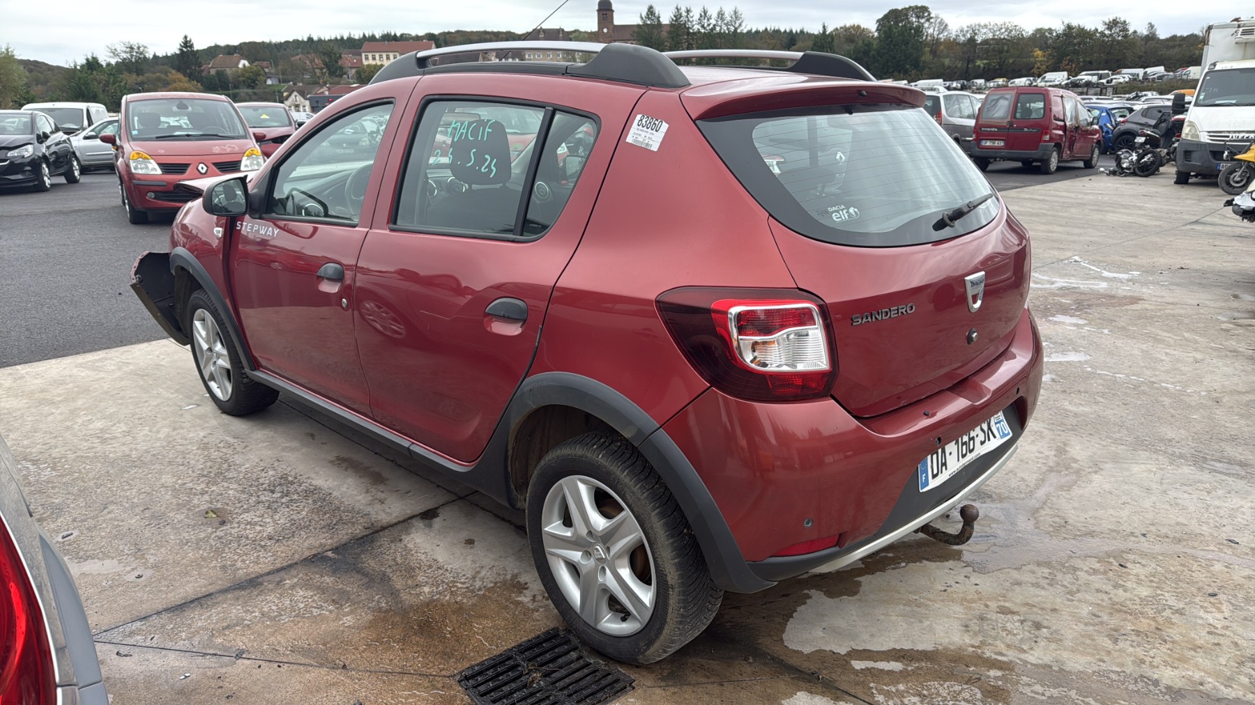 Ceinture avant droit pour DACIA SANDERO 2 PHASE 1 Ceinture avant droit pour DACIA SANDERO 2 PHASE 1