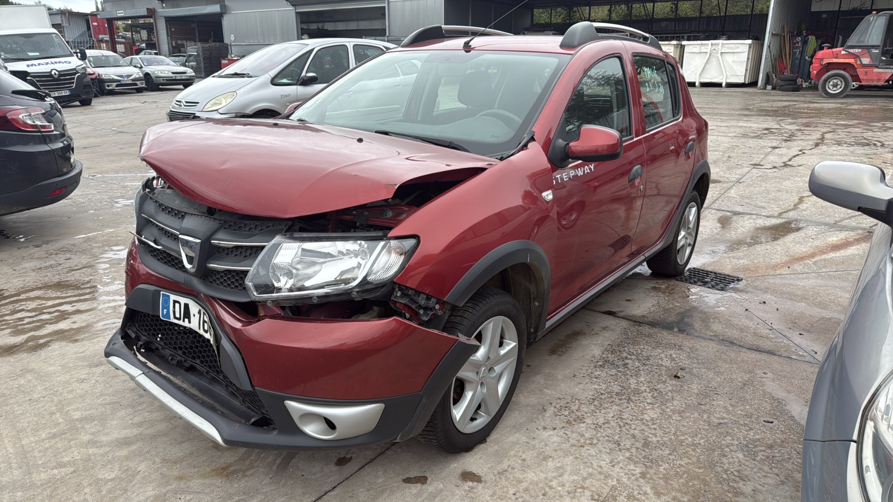 Ceinture avant droit pour DACIA SANDERO 2 PHASE 1 Ceinture avant droit pour DACIA SANDERO 2 PHASE 1