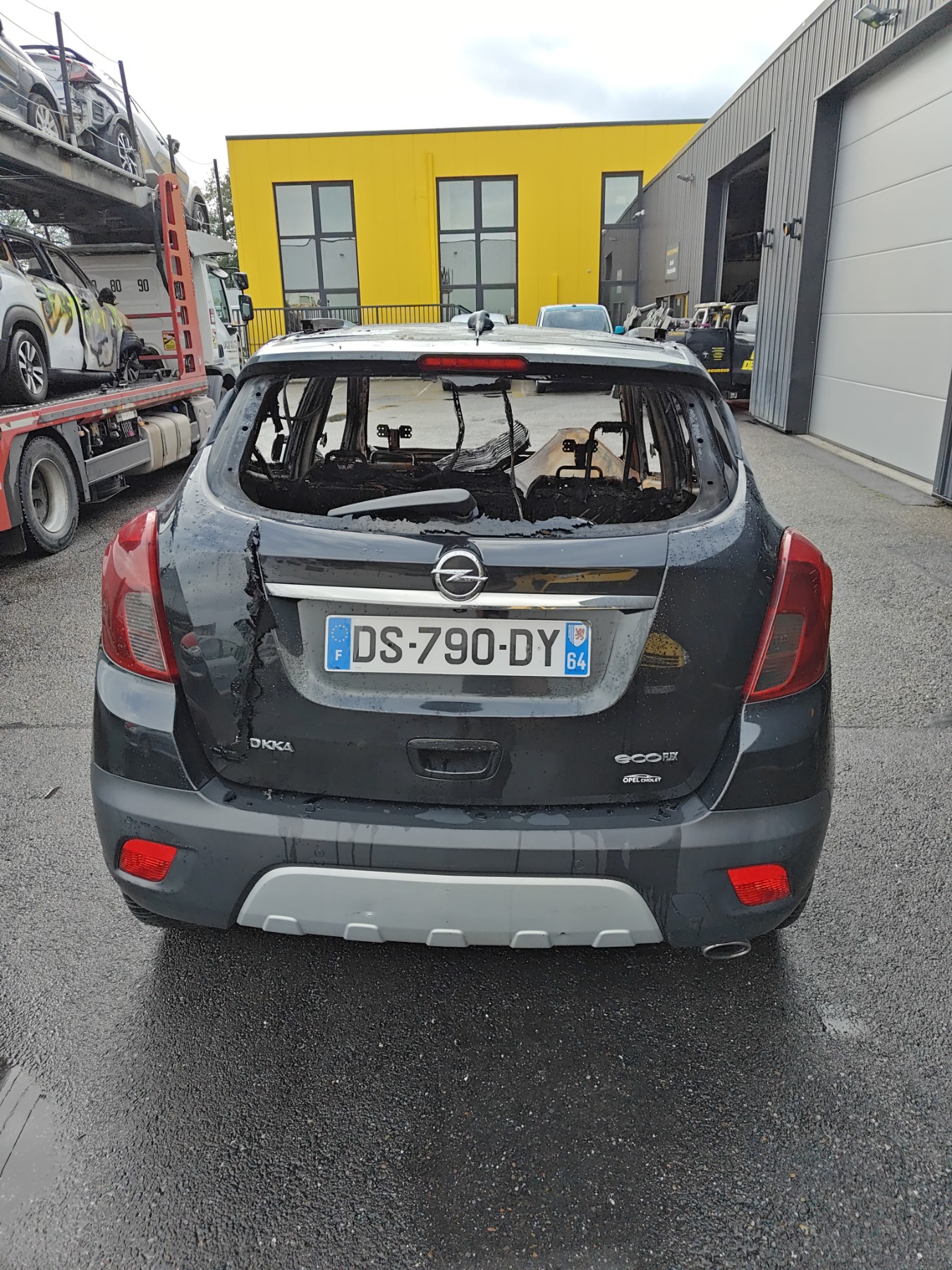 Extension d'aile arriere droit pour OPEL MOKKA 1 PHASE 1 Extension d'aile arriere droit pour OPEL MOKKA 1 PHASE 1