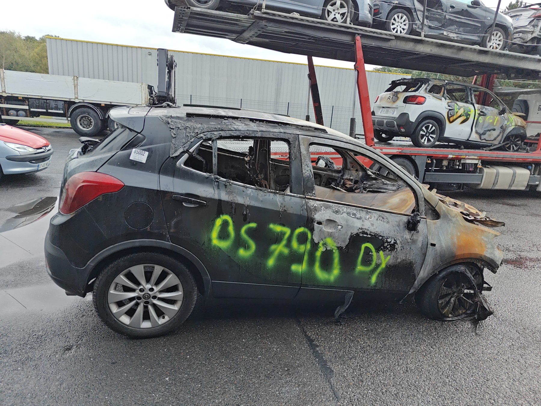 Extension d'aile arriere droit pour OPEL MOKKA 1 PHASE 1 Extension d'aile arriere droit pour OPEL MOKKA 1 PHASE 1