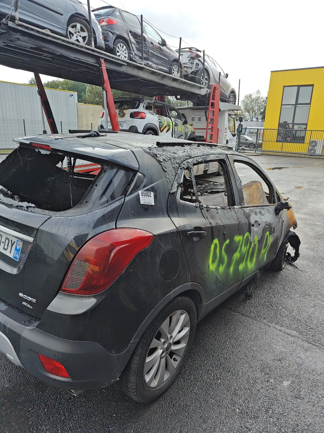 Extension d'aile arriere droit pour OPEL MOKKA 1 PHASE 1 Extension d'aile arriere droit pour OPEL MOKKA 1 PHASE 1