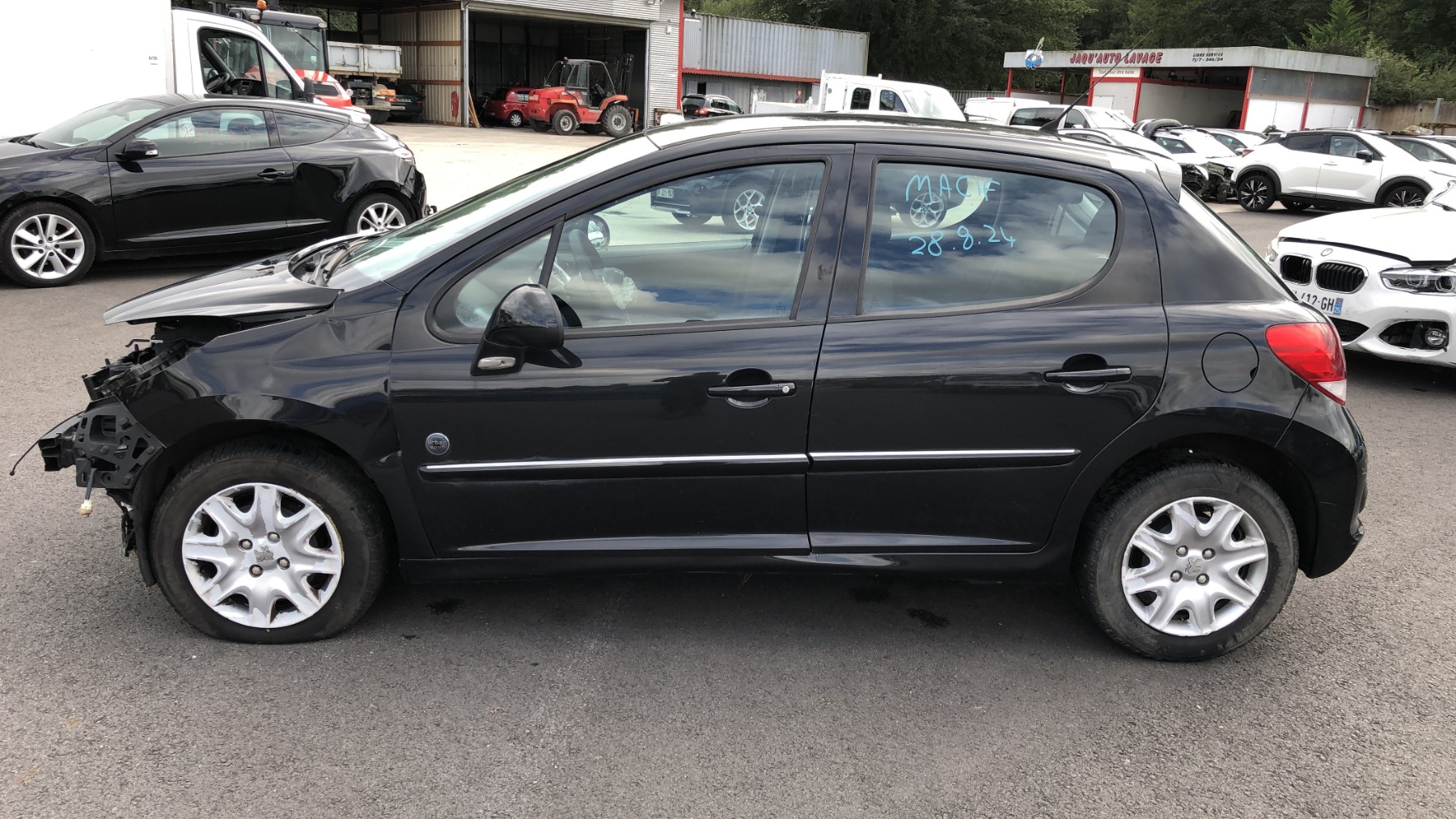 Com (Bloc Contacteur Tournant+Commodo Essuie Glace+Commodo Phare) pour PEUGEOT 207 PHASE 2 Com (Bloc Contacteur Tournant+Commodo Essuie Glace+Commodo Phare) pour PEUGEOT 207 PHASE 2