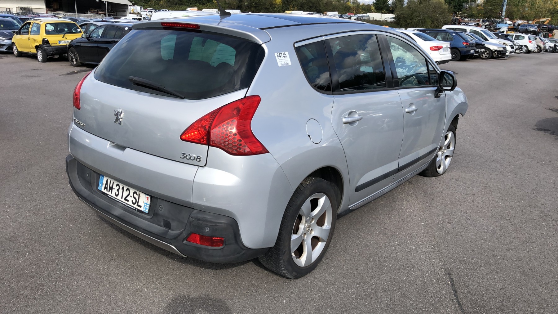 Aile avant gauche pour PEUGEOT 3008 PHASE 1 Aile avant gauche pour PEUGEOT 3008 PHASE 1