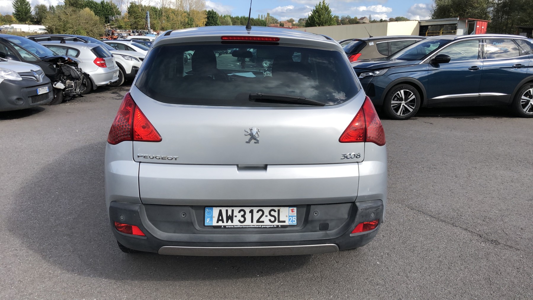 Aile avant gauche pour PEUGEOT 3008 PHASE 1 Aile avant gauche pour PEUGEOT 3008 PHASE 1