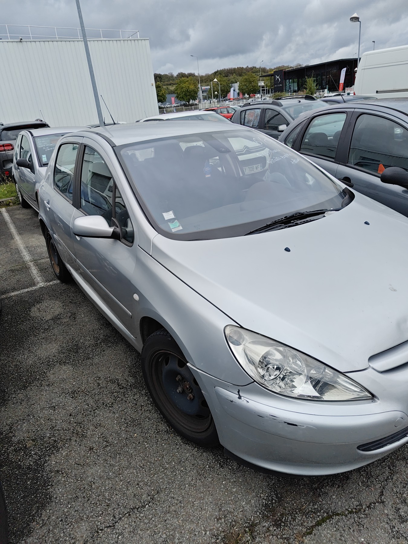 Renfort pare choc avant (traverse) pour PEUGEOT 307 PHASE 1 Renfort pare choc avant (traverse) pour PEUGEOT 307 PHASE 1