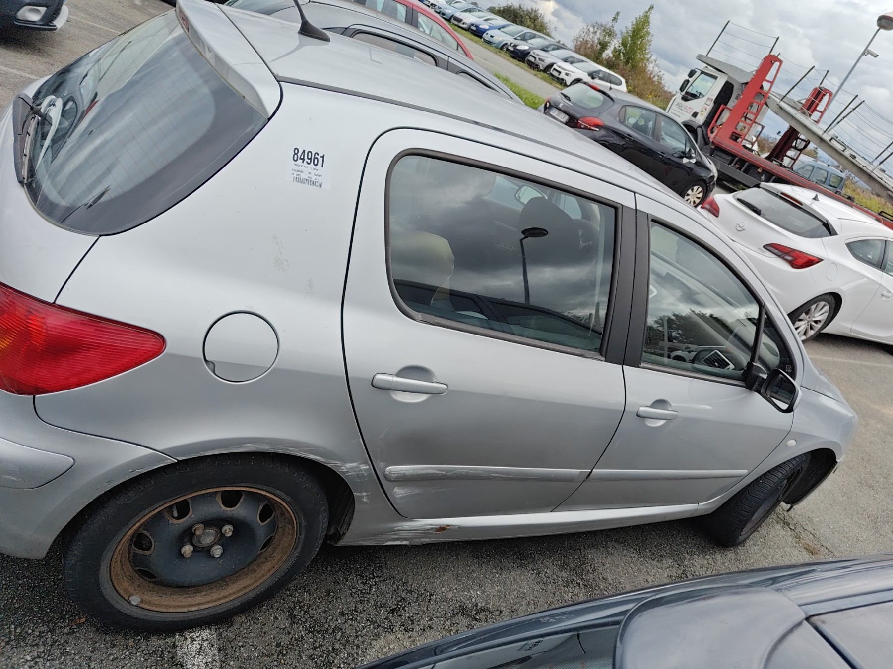Renfort pare choc avant (traverse) pour PEUGEOT 307 PHASE 1 Renfort pare choc avant (traverse) pour PEUGEOT 307 PHASE 1