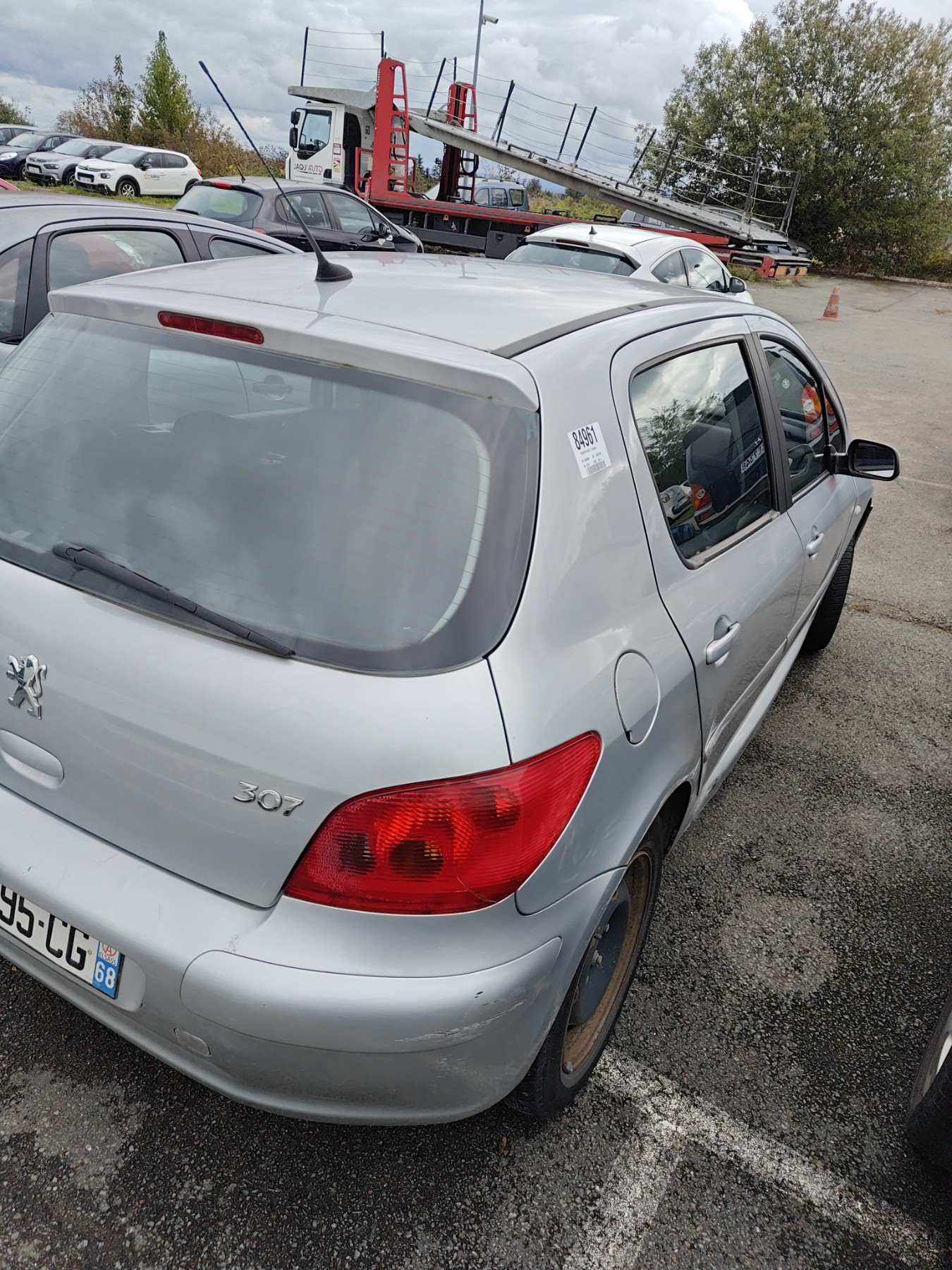 Renfort pare choc avant (traverse) pour PEUGEOT 307 PHASE 1 Renfort pare choc avant (traverse) pour PEUGEOT 307 PHASE 1