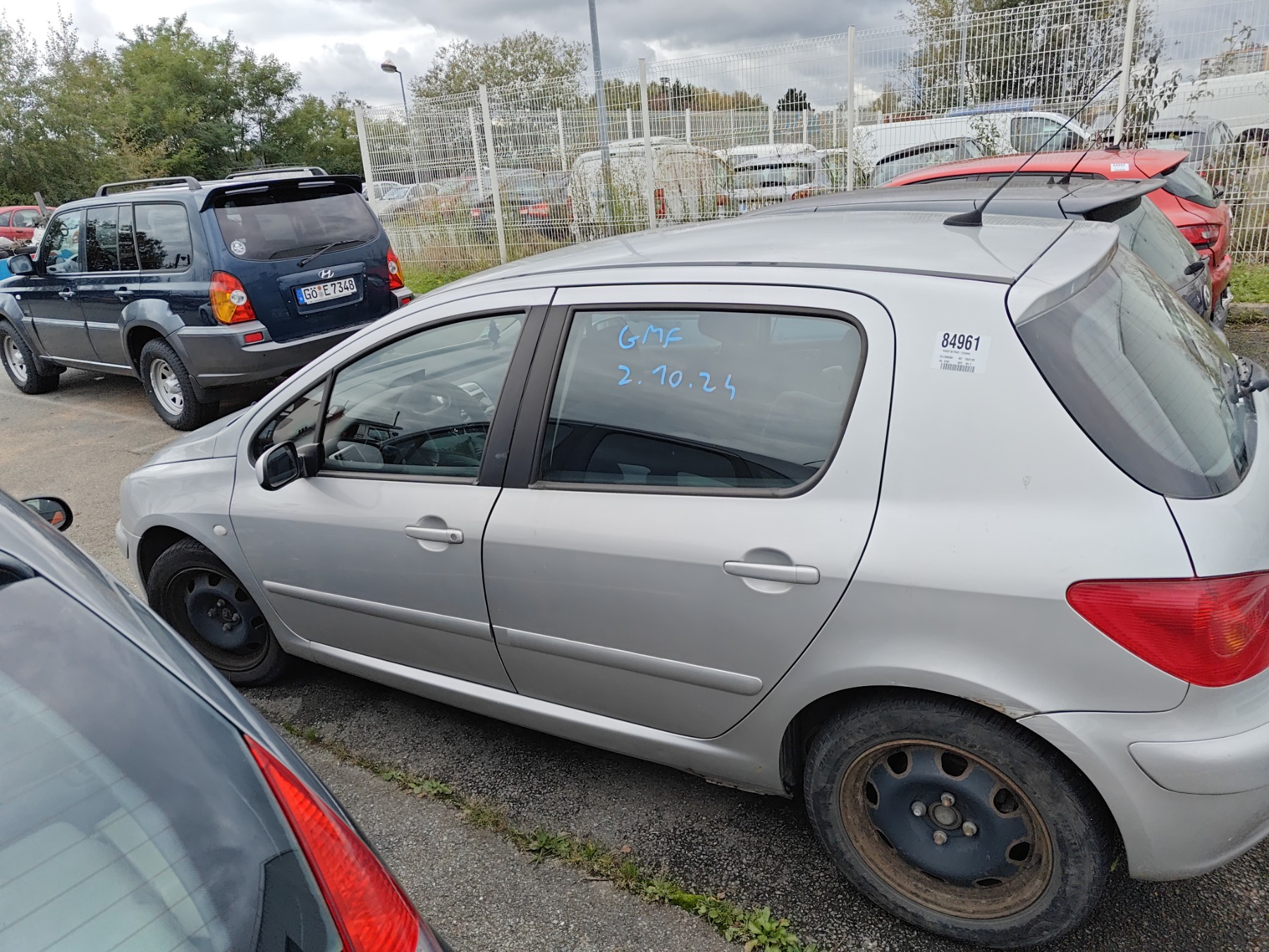 Renfort pare choc avant (traverse) pour PEUGEOT 307 PHASE 1 Renfort pare choc avant (traverse) pour PEUGEOT 307 PHASE 1