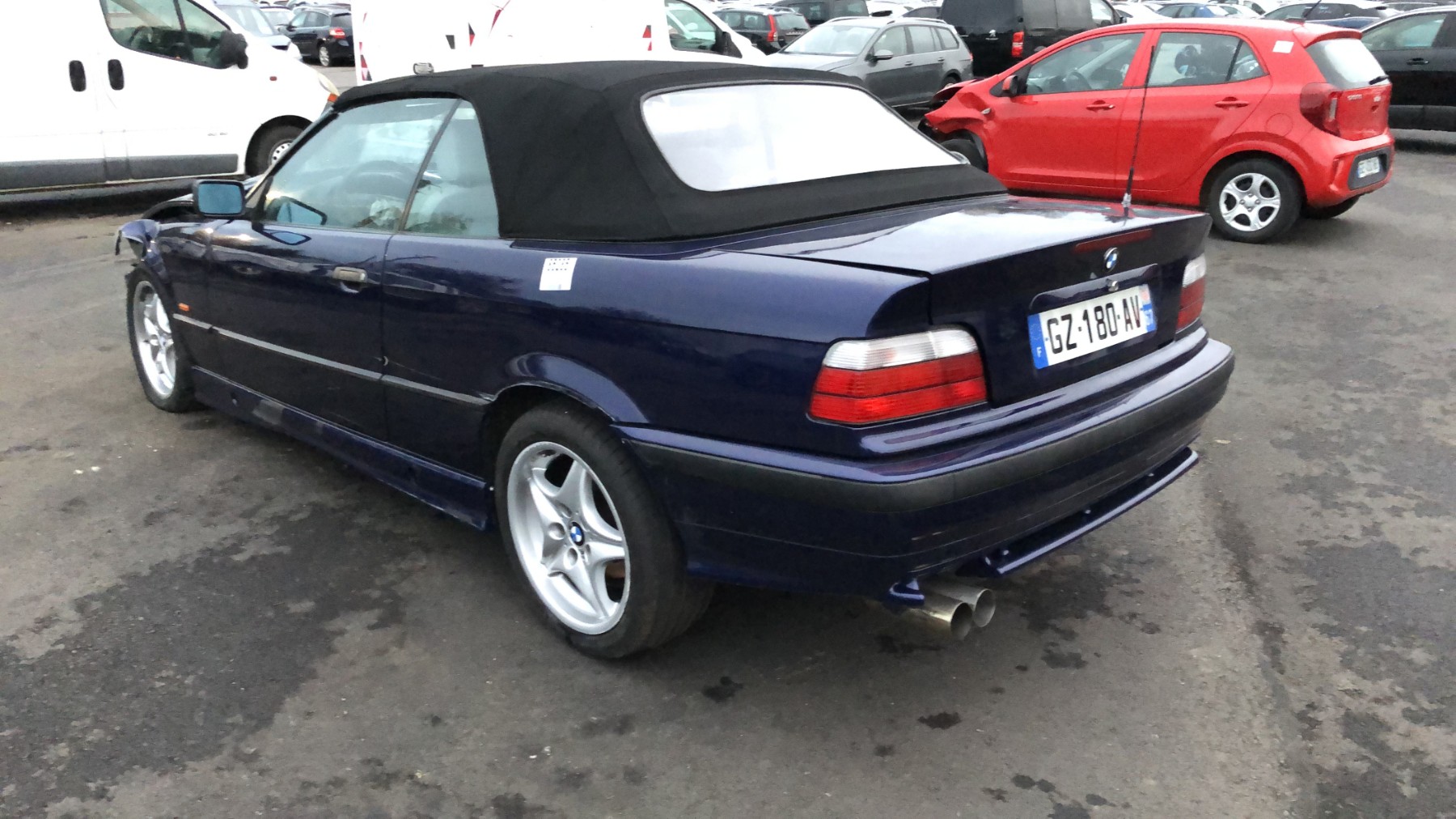 Commande de reglage de siege pour BMW SERIE 3 E36 CABRIO Commande de reglage de siege pour BMW SERIE 3 E36 CABRIO