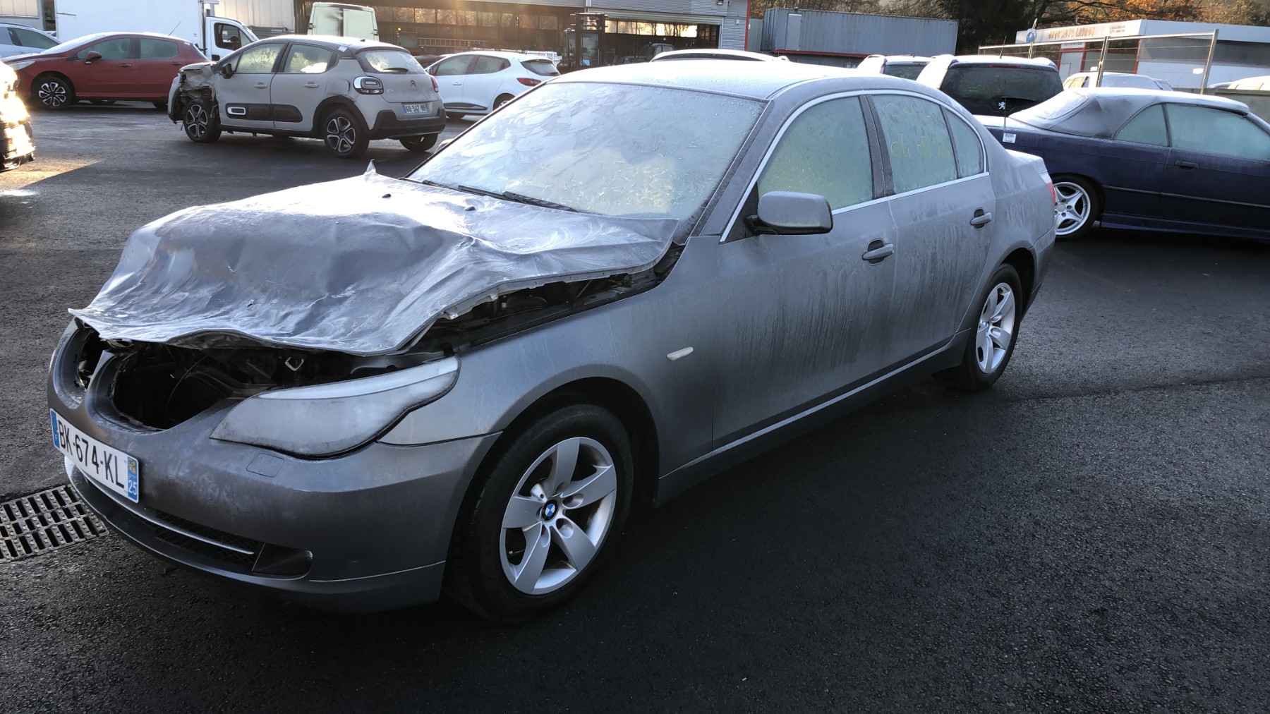 Porte avant gauche pour BMW SERIE 5 E60 PHASE 2 Porte avant gauche pour BMW SERIE 5 E60 PHASE 2