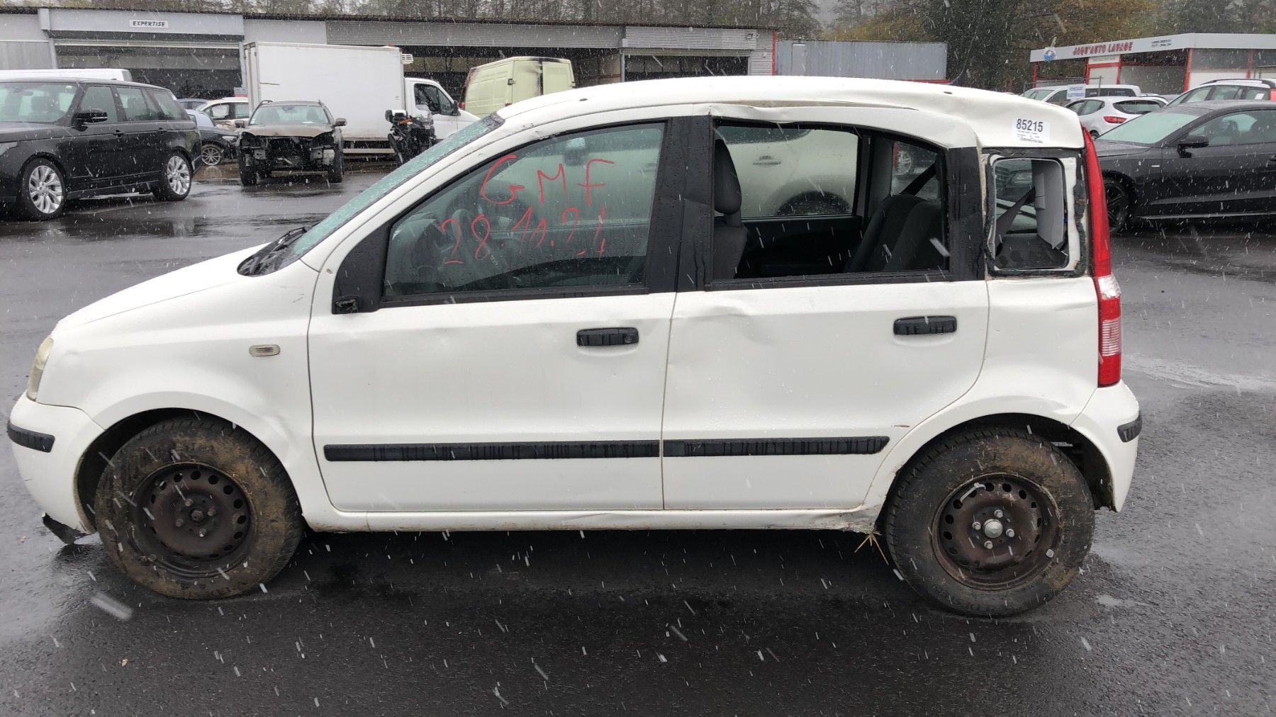 Optique avant principal gauche (feux)(phare) pour FIAT PANDA 2 PHASE 1 Optique avant principal gauche (feux)(phare) pour FIAT PANDA 2 PHASE 1