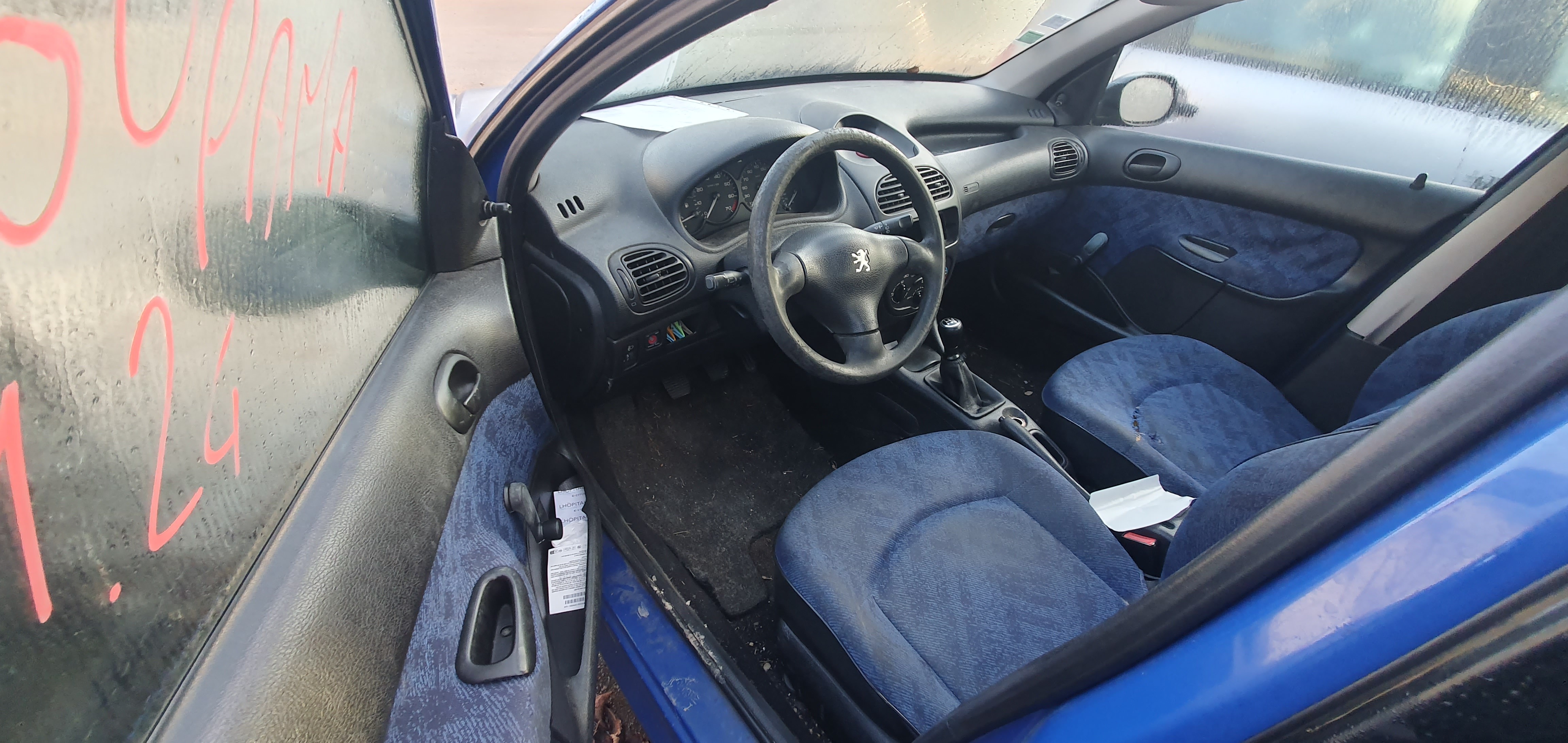 Leve vitre electrique avant gauche pour PEUGEOT 206 PHASE 2 Leve vitre electrique avant gauche pour PEUGEOT 206 PHASE 2