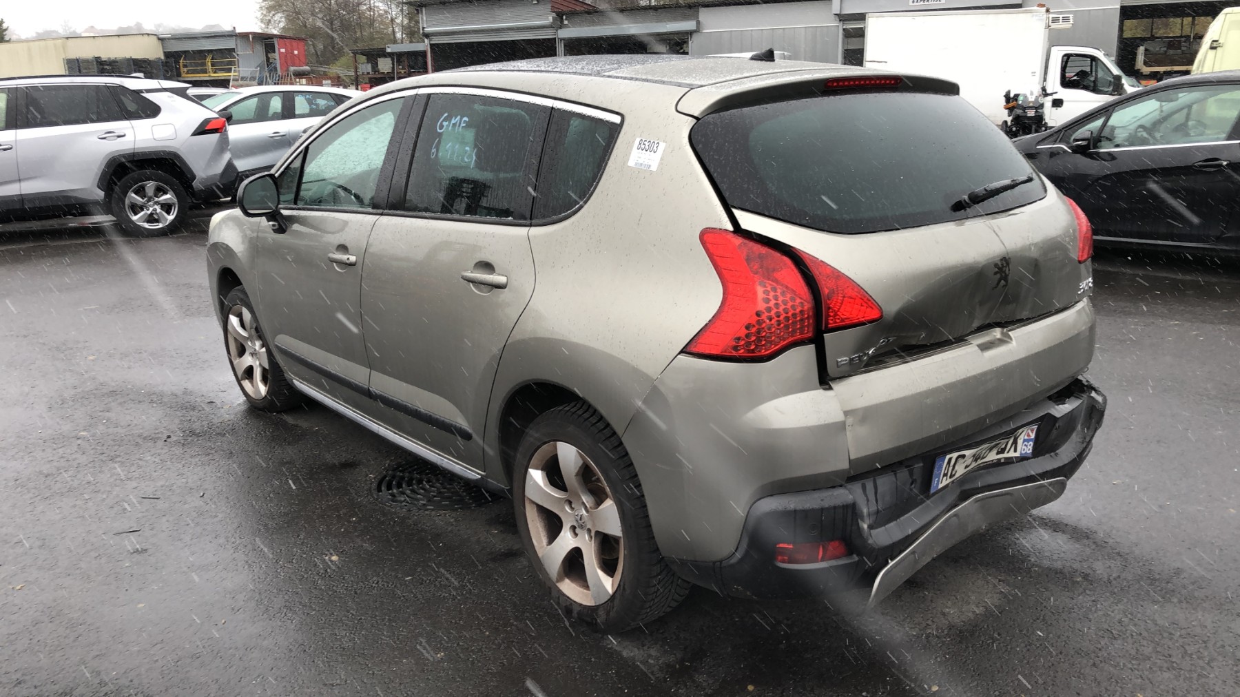 Porte arriere droit pour PEUGEOT 3008 1 PHASE 2 Porte arriere droit pour PEUGEOT 3008 1 PHASE 2