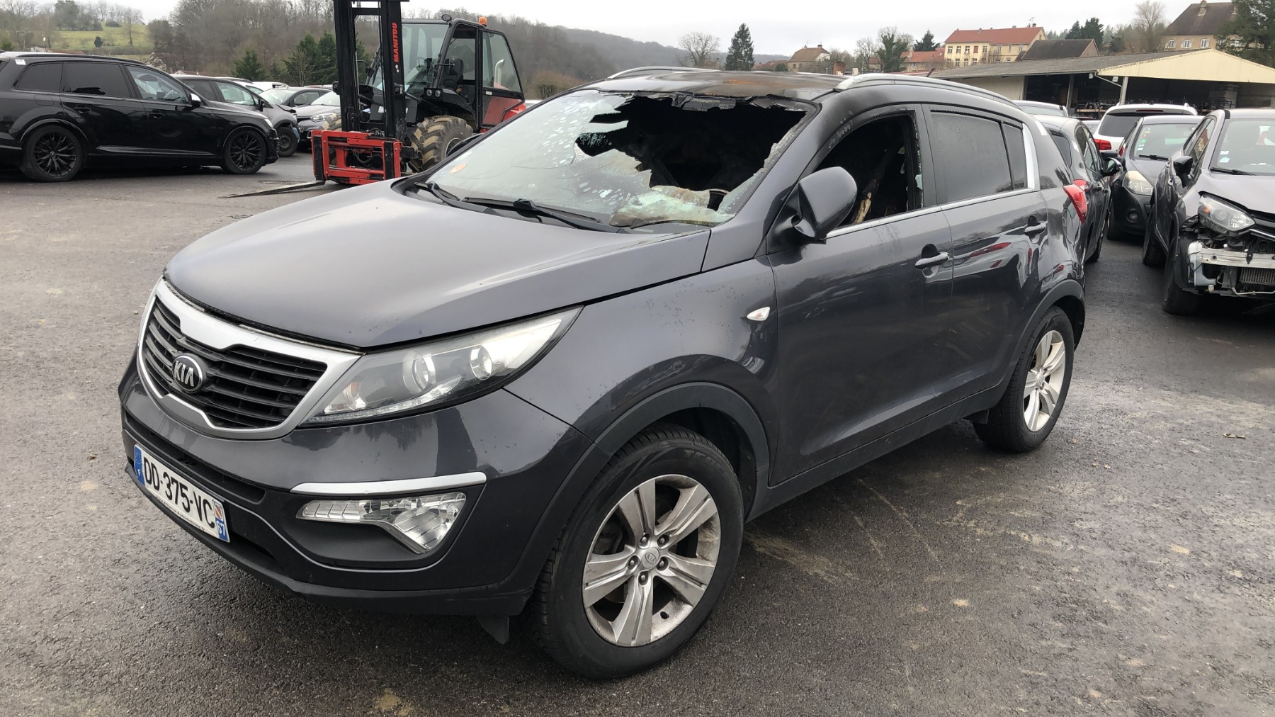 Porte avant gauche pour KIA SPORTAGE 3 PHASE 1 Porte avant gauche pour KIA SPORTAGE 3 PHASE 1