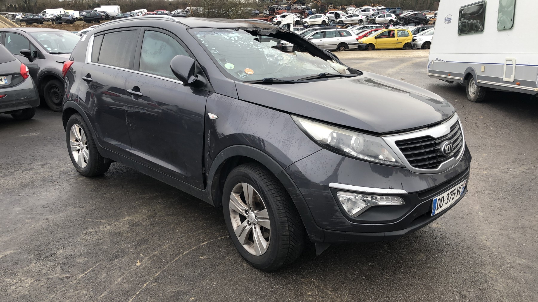 Porte avant gauche pour KIA SPORTAGE 3 PHASE 1 Porte avant gauche pour KIA SPORTAGE 3 PHASE 1