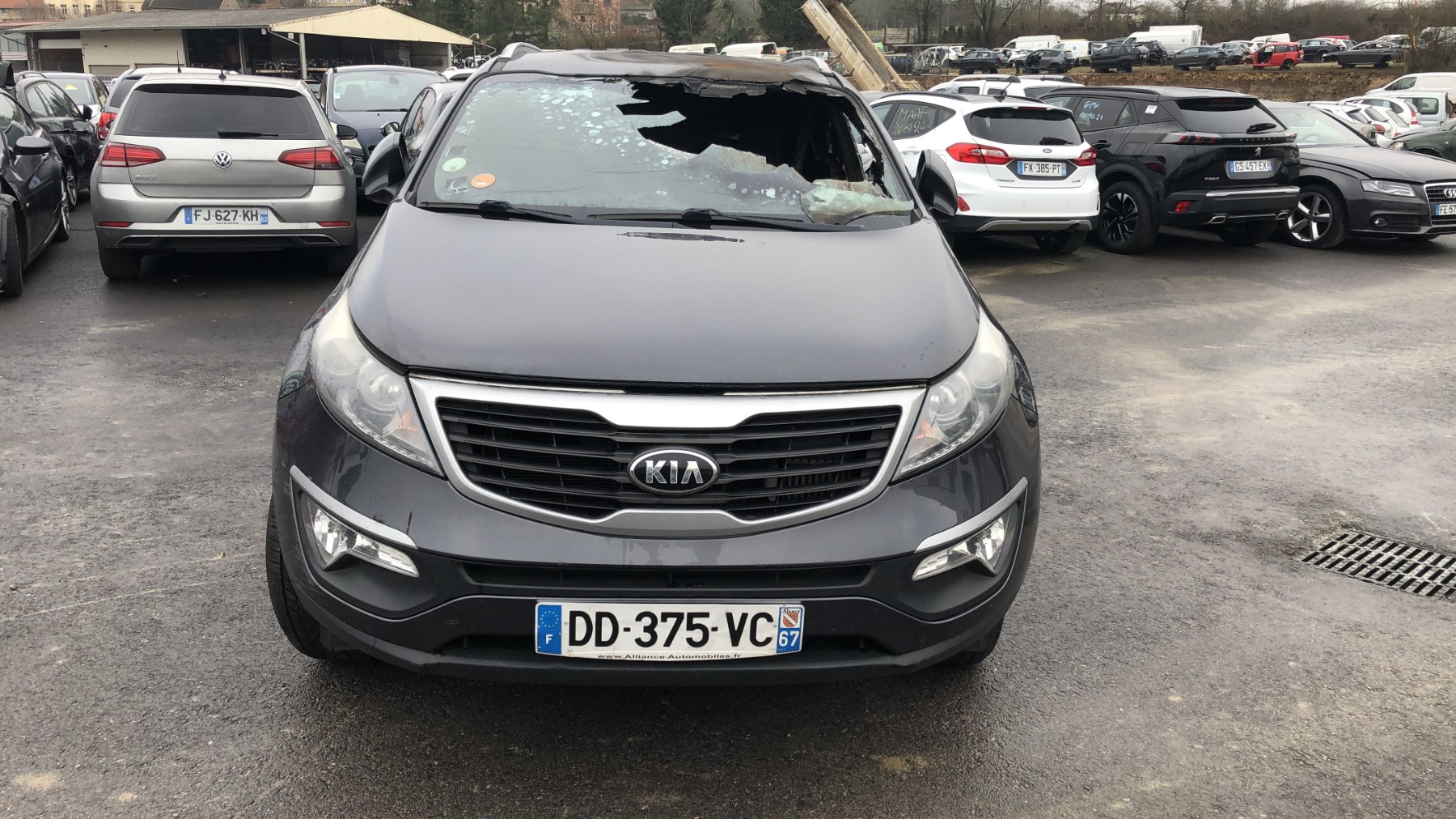 Porte avant gauche pour KIA SPORTAGE 3 PHASE 1 Porte avant gauche pour KIA SPORTAGE 3 PHASE 1
