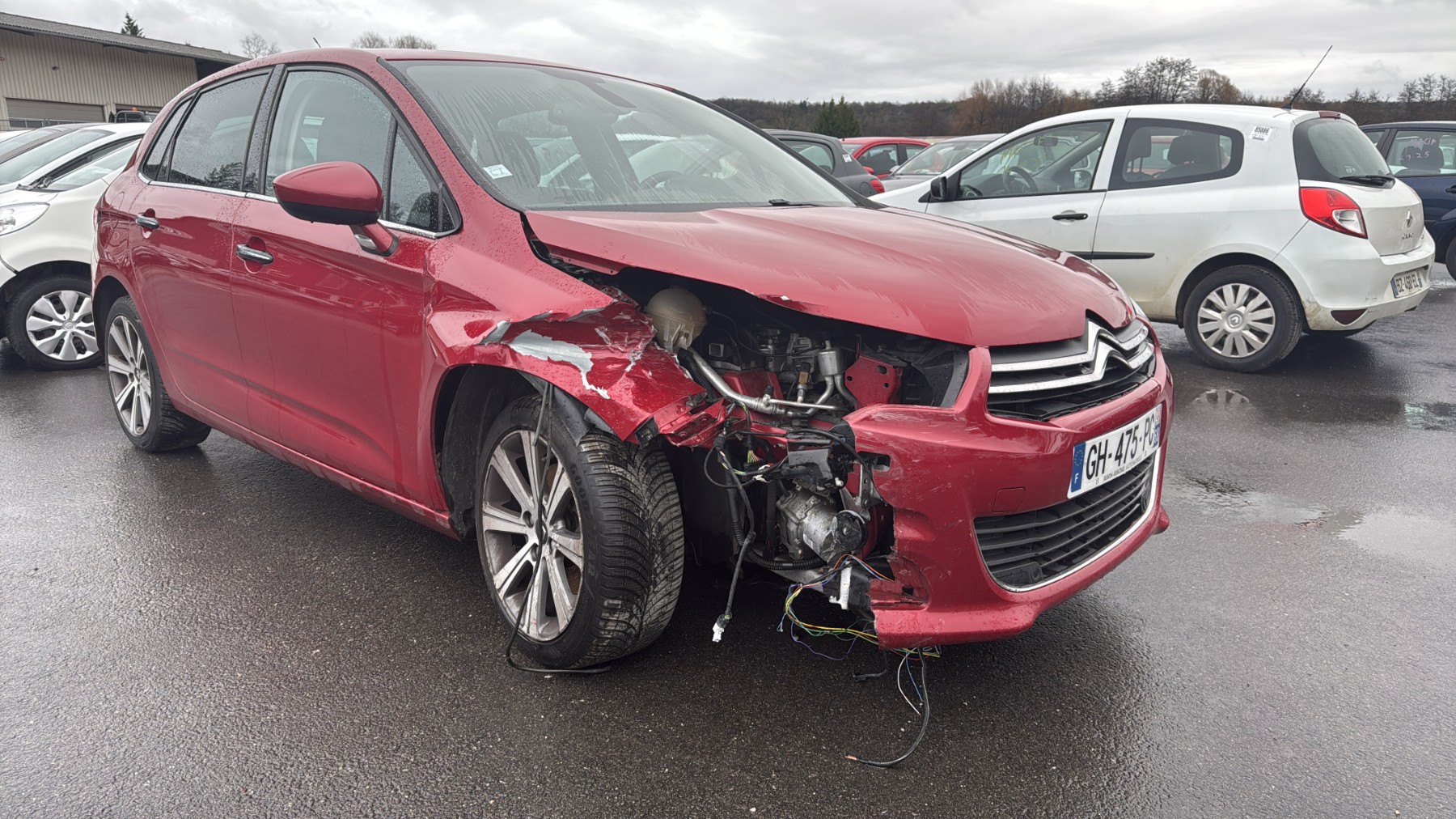 Porte arriere gauche pour CITROEN C4 II Porte arriere gauche pour CITROEN C4 II