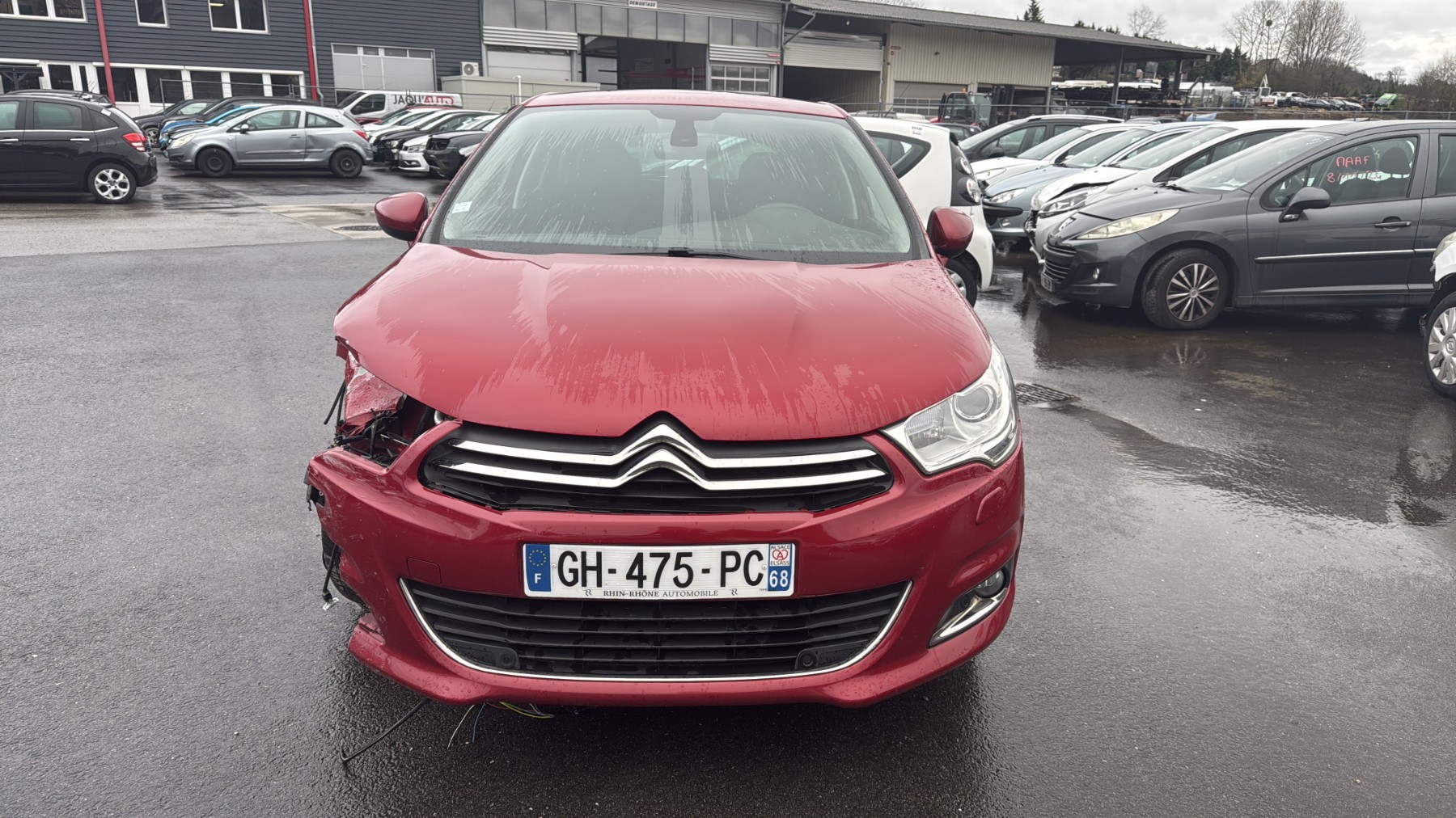 Porte arriere gauche pour CITROEN C4 II Porte arriere gauche pour CITROEN C4 II