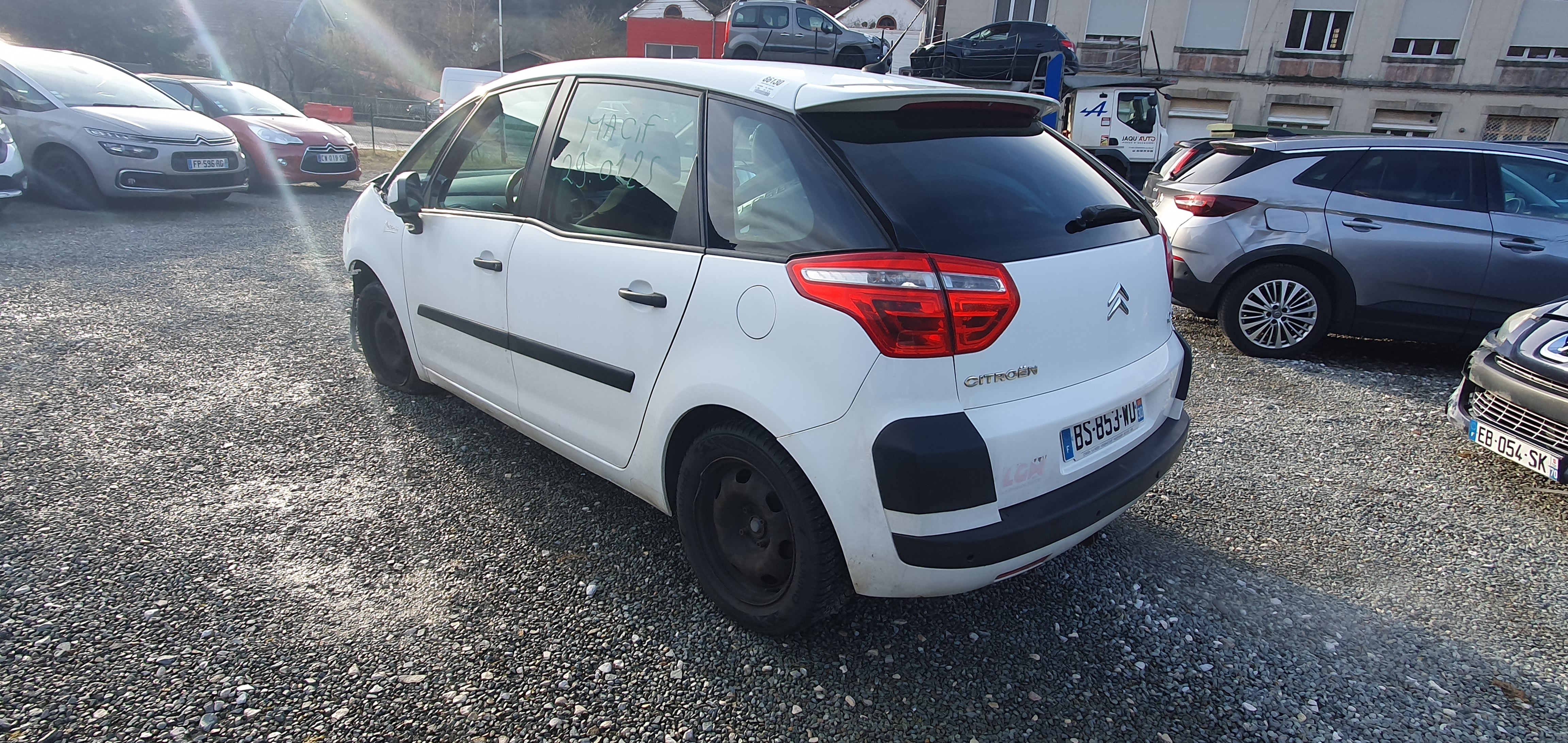 Porte arriere droit pour CITROEN C4 PICASSO 1 Porte arriere droit pour CITROEN C4 PICASSO 1