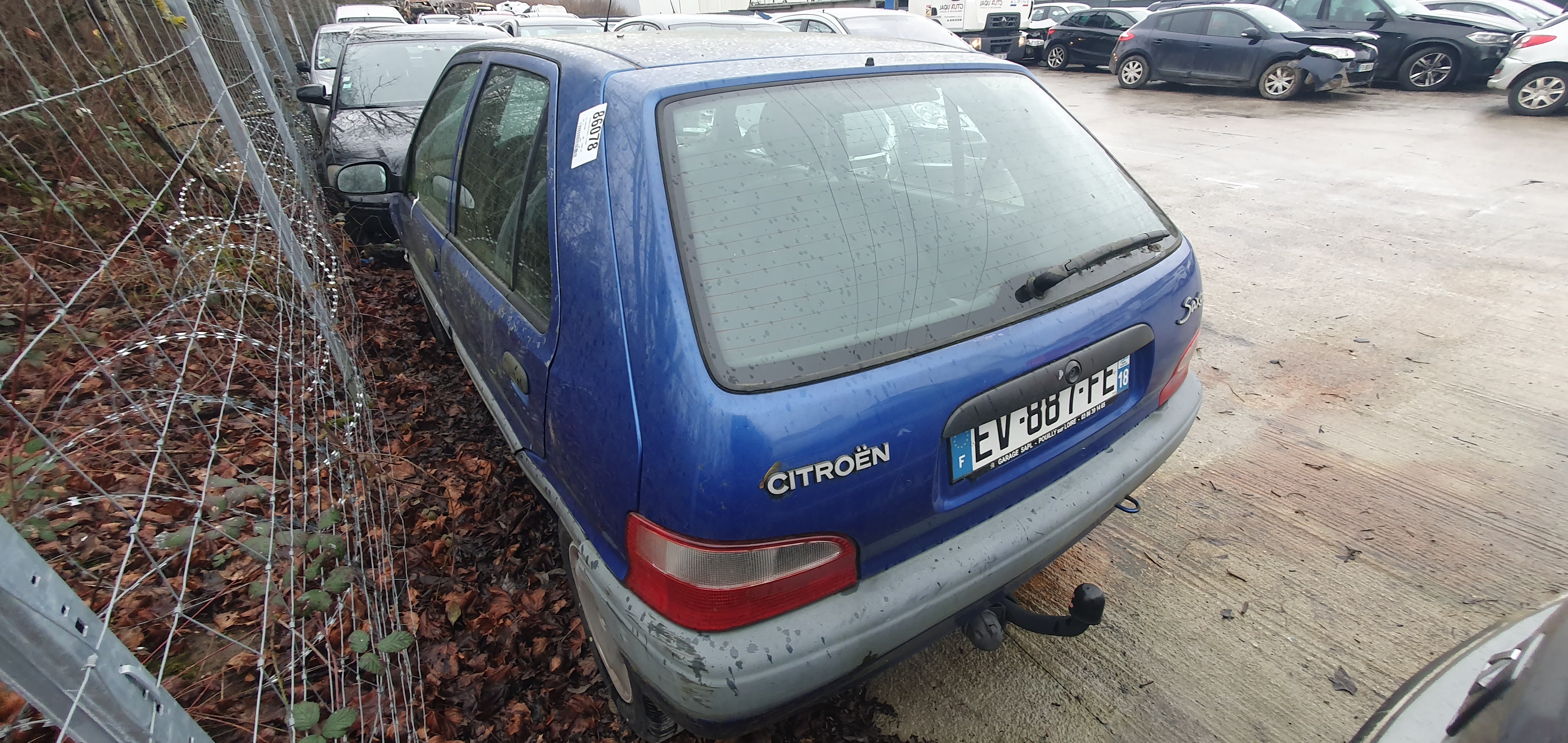 Pare choc arriere pour CITROEN SAXO PHASE 2 Pare choc arriere pour CITROEN SAXO PHASE 2