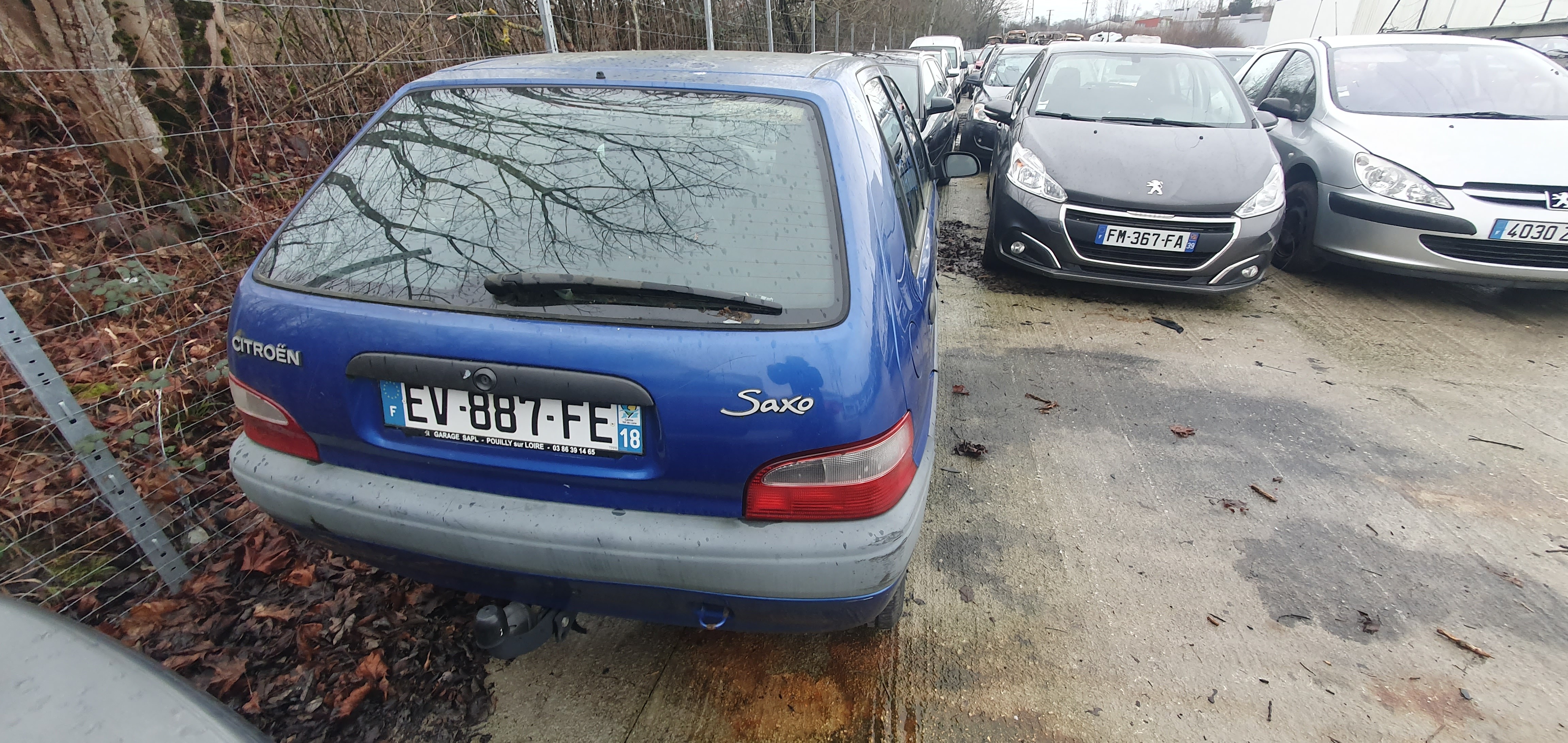 Pare choc arriere pour CITROEN SAXO PHASE 2 Pare choc arriere pour CITROEN SAXO PHASE 2