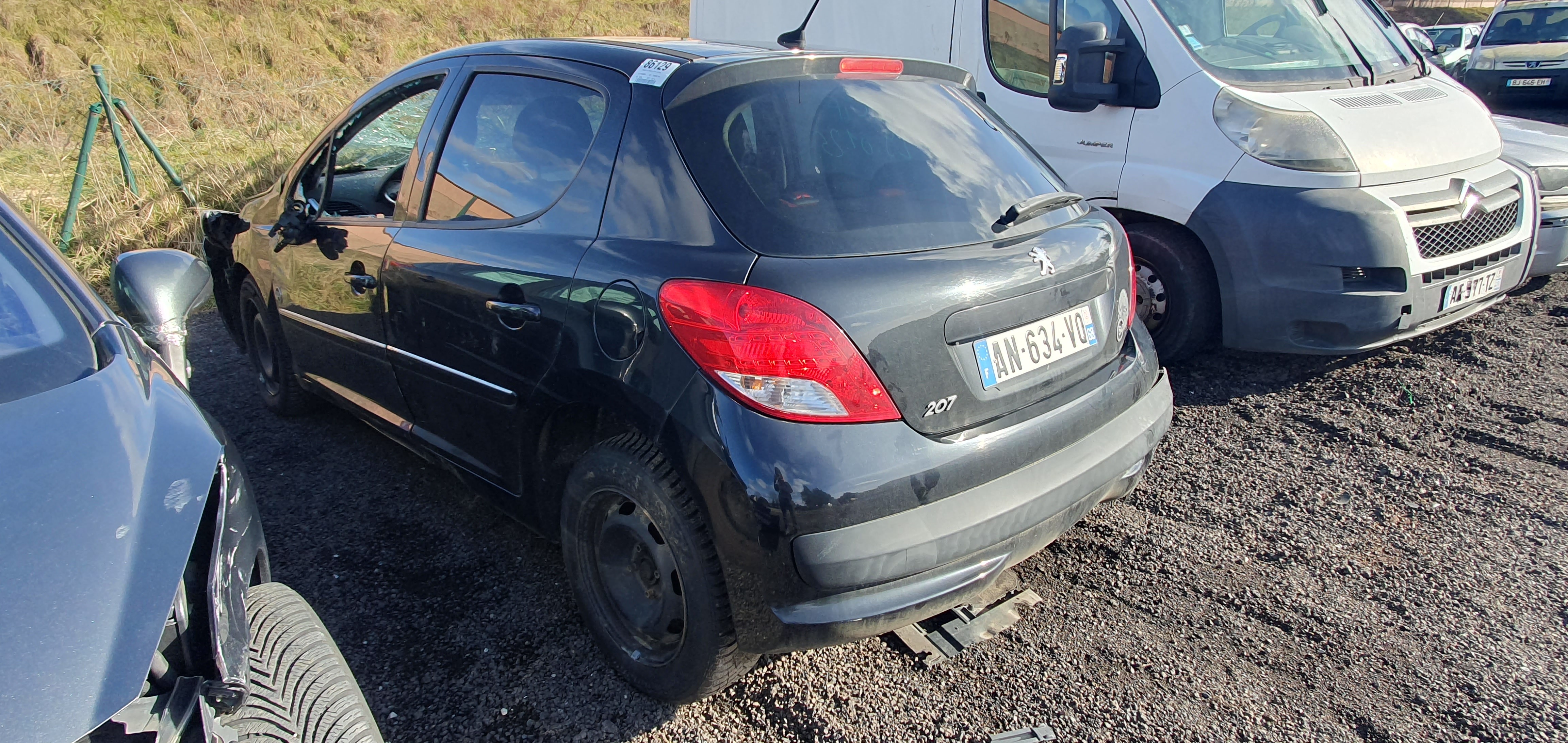 Ceinture arriere droit pour PEUGEOT 207 PHASE 2 Ceinture arriere droit pour PEUGEOT 207 PHASE 2