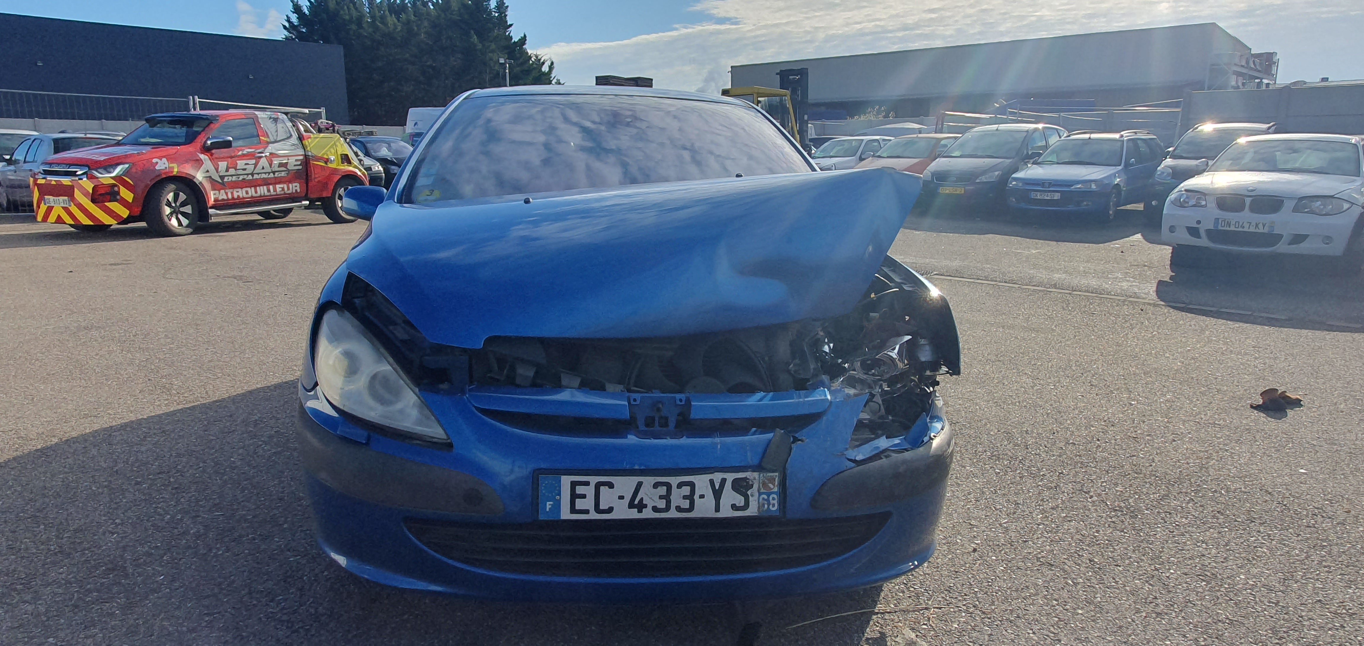 Appui tete avant pour PEUGEOT 307 PHASE 1 Appui tete avant pour PEUGEOT 307 PHASE 1