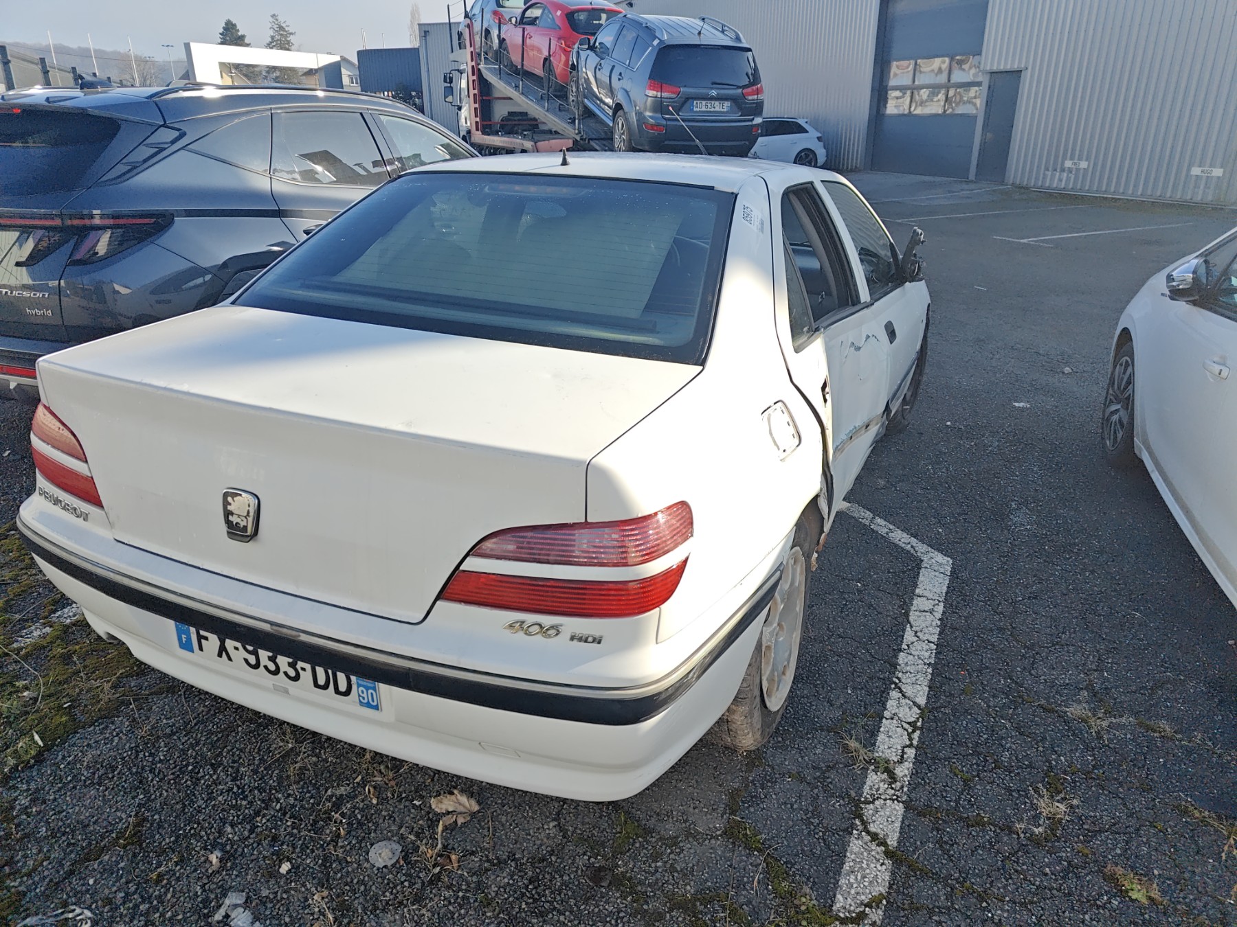 Optique avant principal droit (feux)(phare) pour PEUGEOT 406 PHASE 2 Optique avant principal droit (feux)(phare) pour PEUGEOT 406 PHASE 2