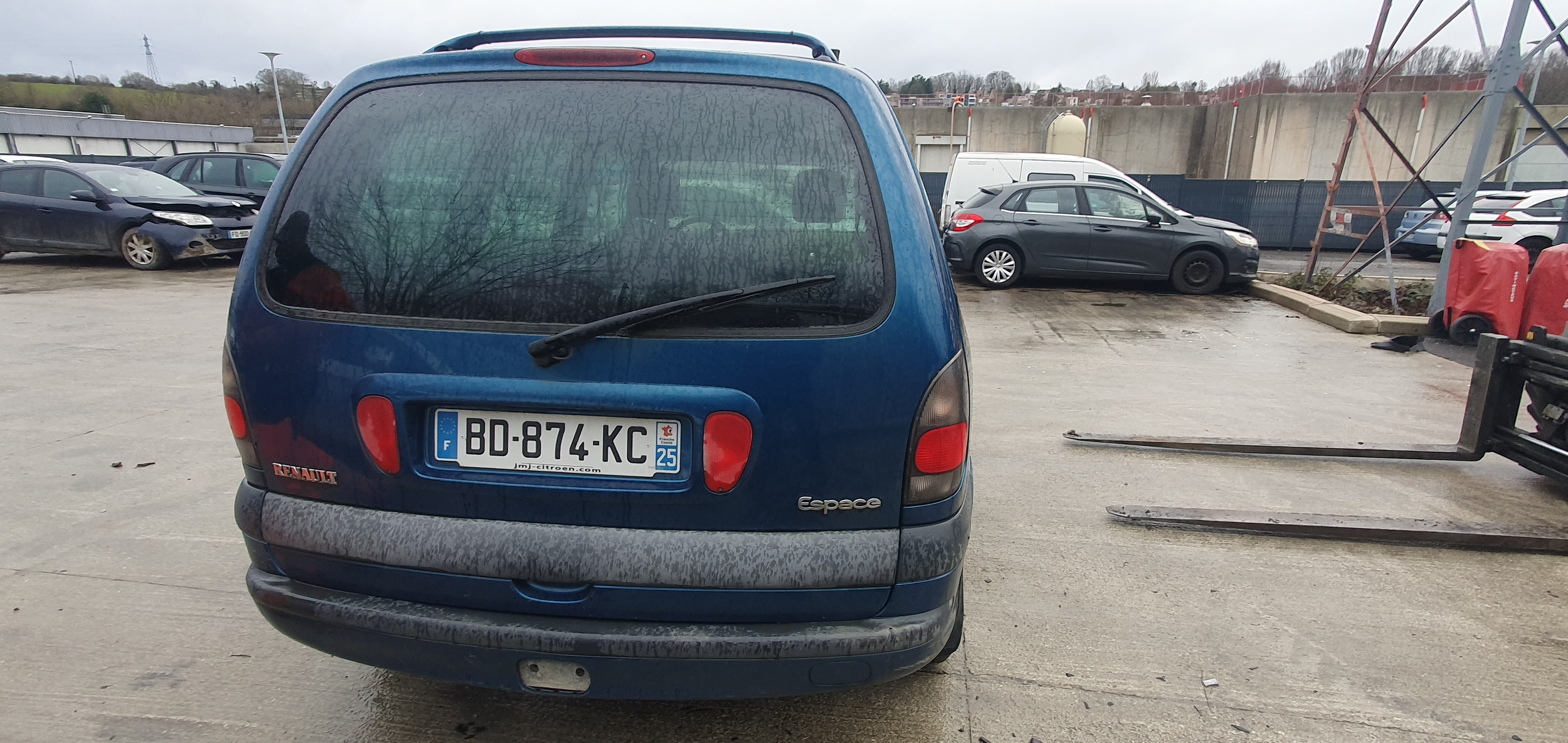 Antibrouillard Renault Espace 3 avant et arrière | prix dans AUTODOC