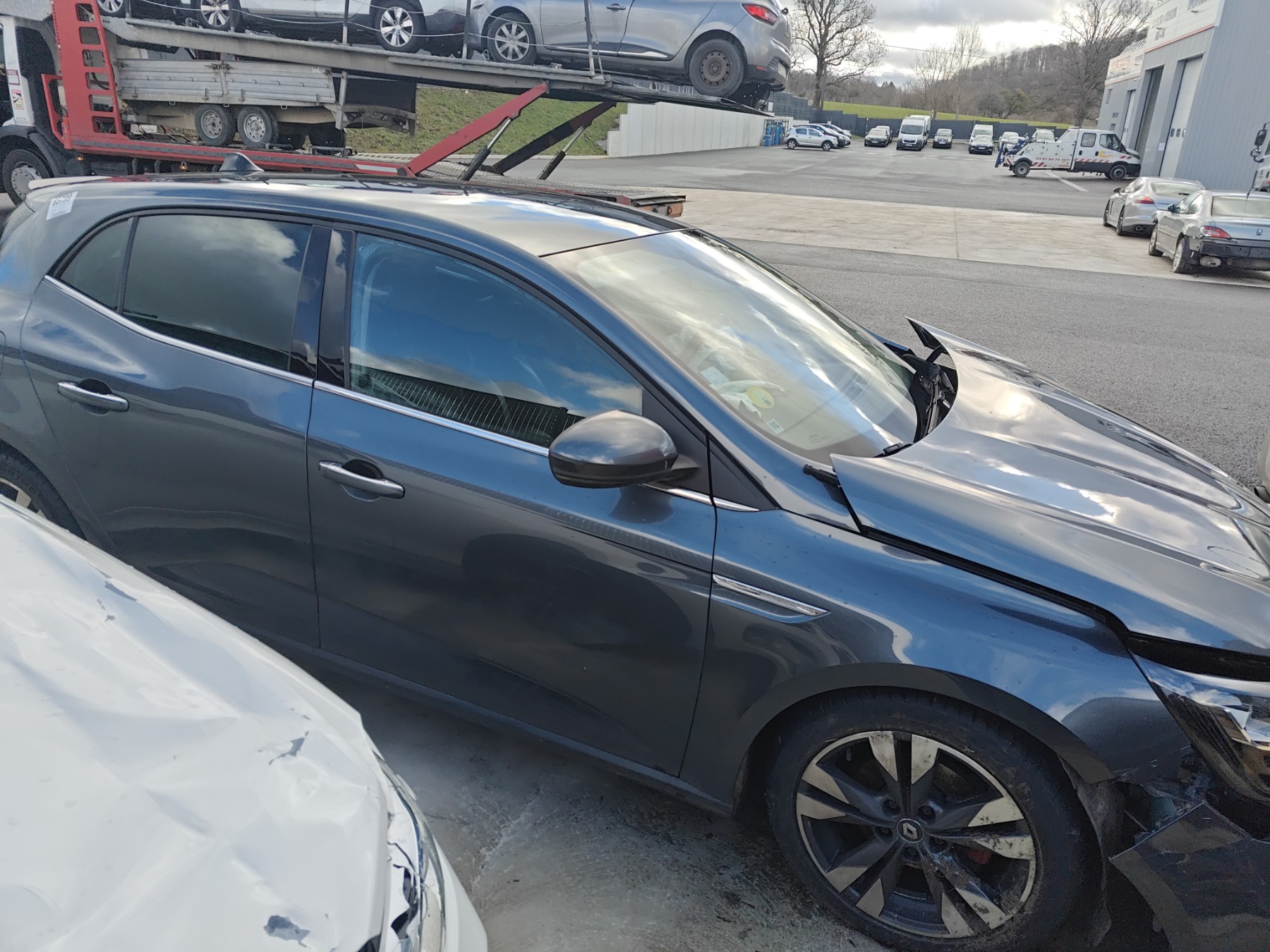 Com (Bloc Contacteur Tournant+Commodo Essuie Glace+Commodo Phare) pour RENAULT MEGANE 4 PHASE 1 Com (Bloc Contacteur Tournant+Commodo Essuie Glace+Commodo Phare) pour RENAULT MEGANE 4 PHASE 1