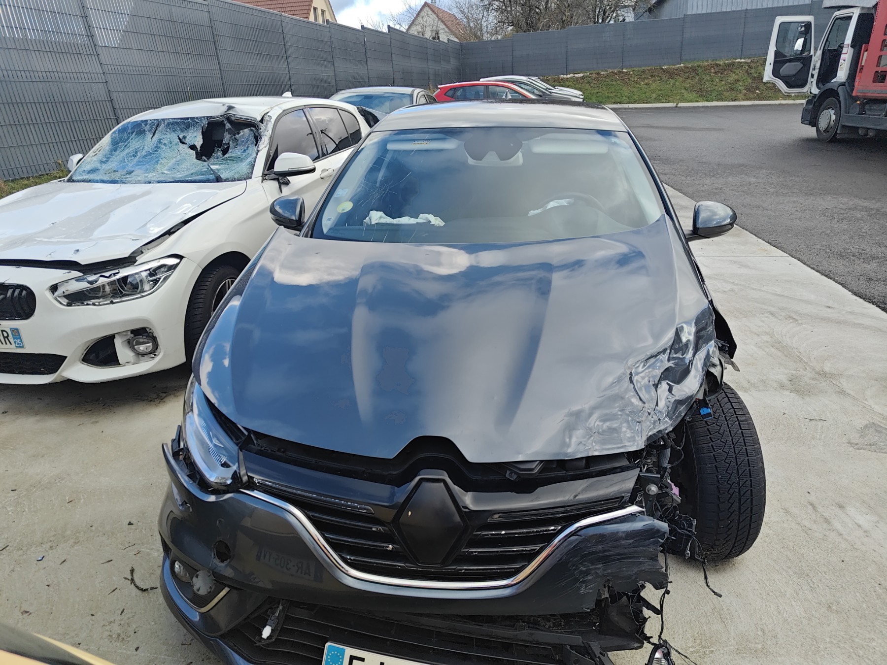 Com (Bloc Contacteur Tournant+Commodo Essuie Glace+Commodo Phare) pour RENAULT MEGANE 4 PHASE 1 Com (Bloc Contacteur Tournant+Commodo Essuie Glace+Commodo Phare) pour RENAULT MEGANE 4 PHASE 1