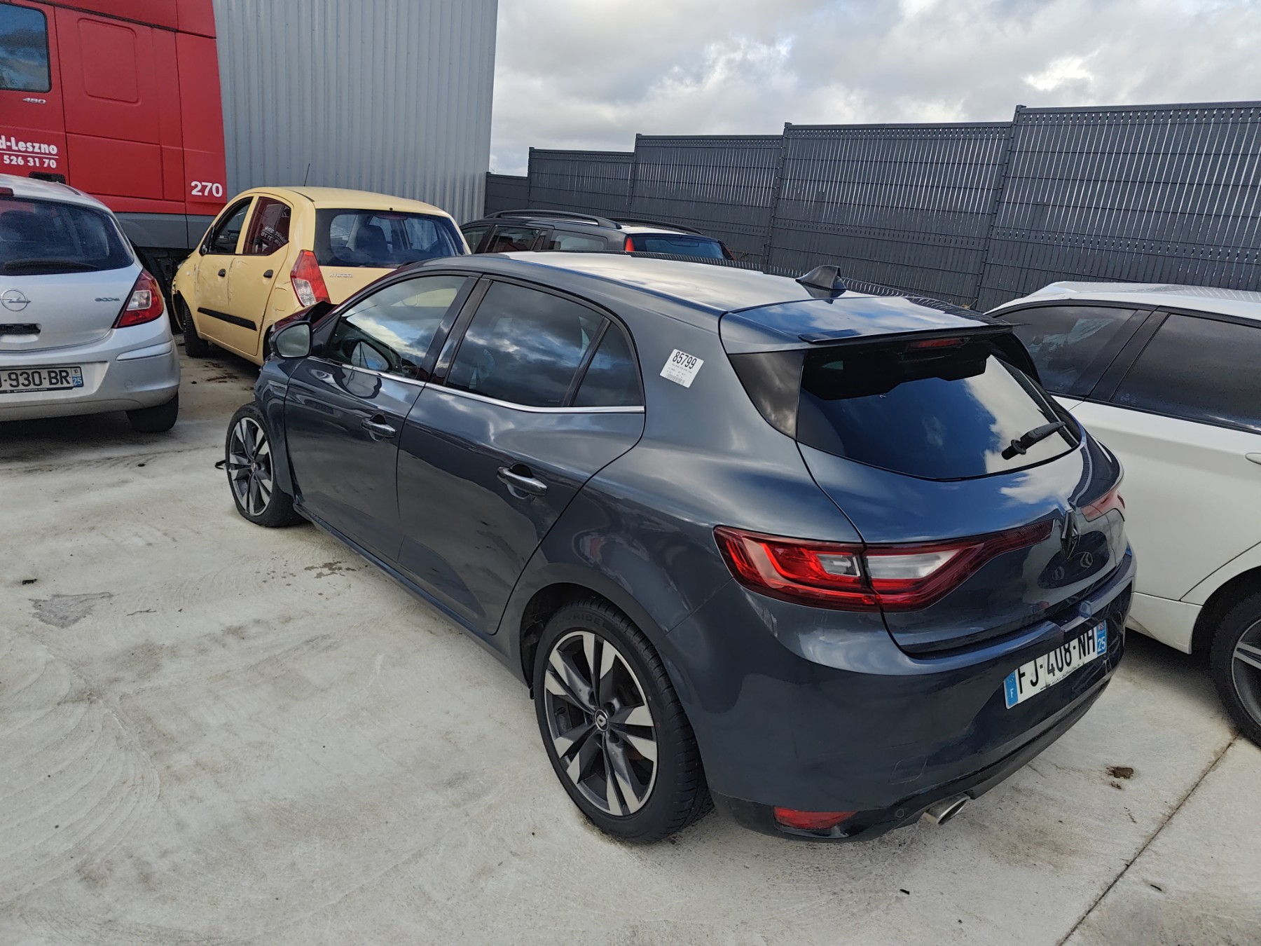 Com (Bloc Contacteur Tournant+Commodo Essuie Glace+Commodo Phare) pour RENAULT MEGANE 4 PHASE 1 Com (Bloc Contacteur Tournant+Commodo Essuie Glace+Commodo Phare) pour RENAULT MEGANE 4 PHASE 1