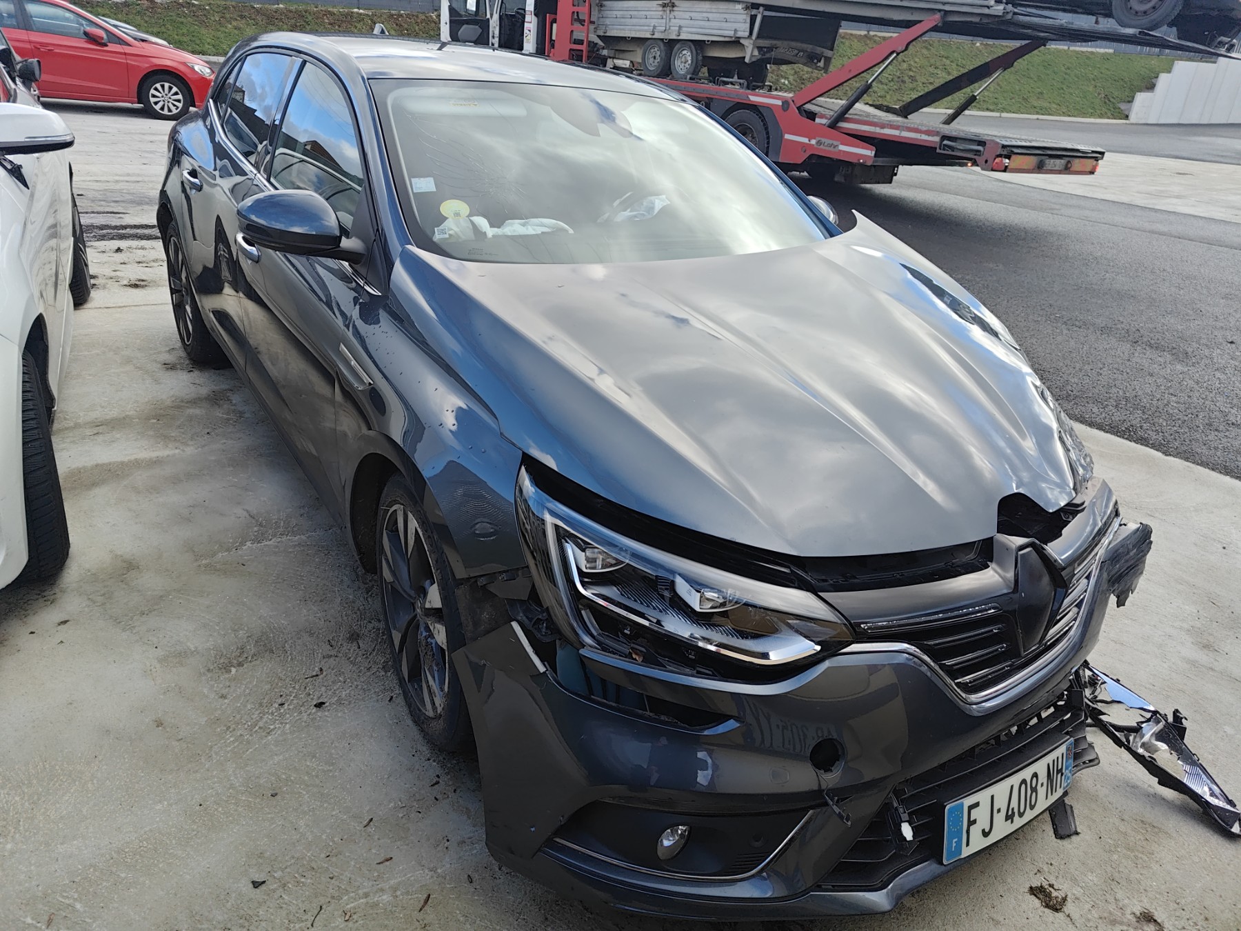 Com (Bloc Contacteur Tournant+Commodo Essuie Glace+Commodo Phare) pour RENAULT MEGANE 4 PHASE 1 Com (Bloc Contacteur Tournant+Commodo Essuie Glace+Commodo Phare) pour RENAULT MEGANE 4 PHASE 1