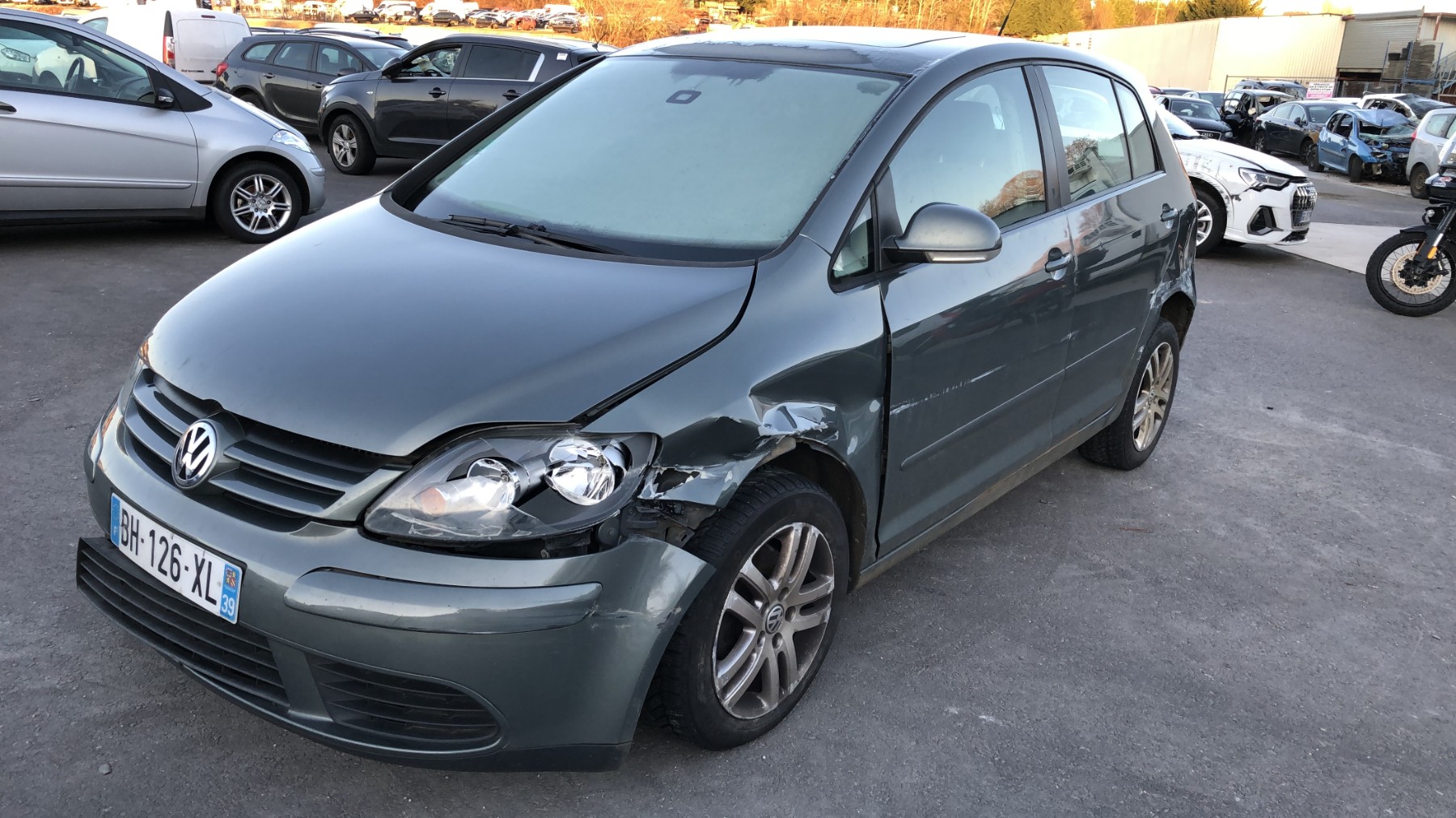 Moteur essuie glace avant gauche pour VOLKSWAGEN GOLF PLUS PHASE 1 Moteur essuie glace avant gauche pour VOLKSWAGEN GOLF PLUS PHASE 1
