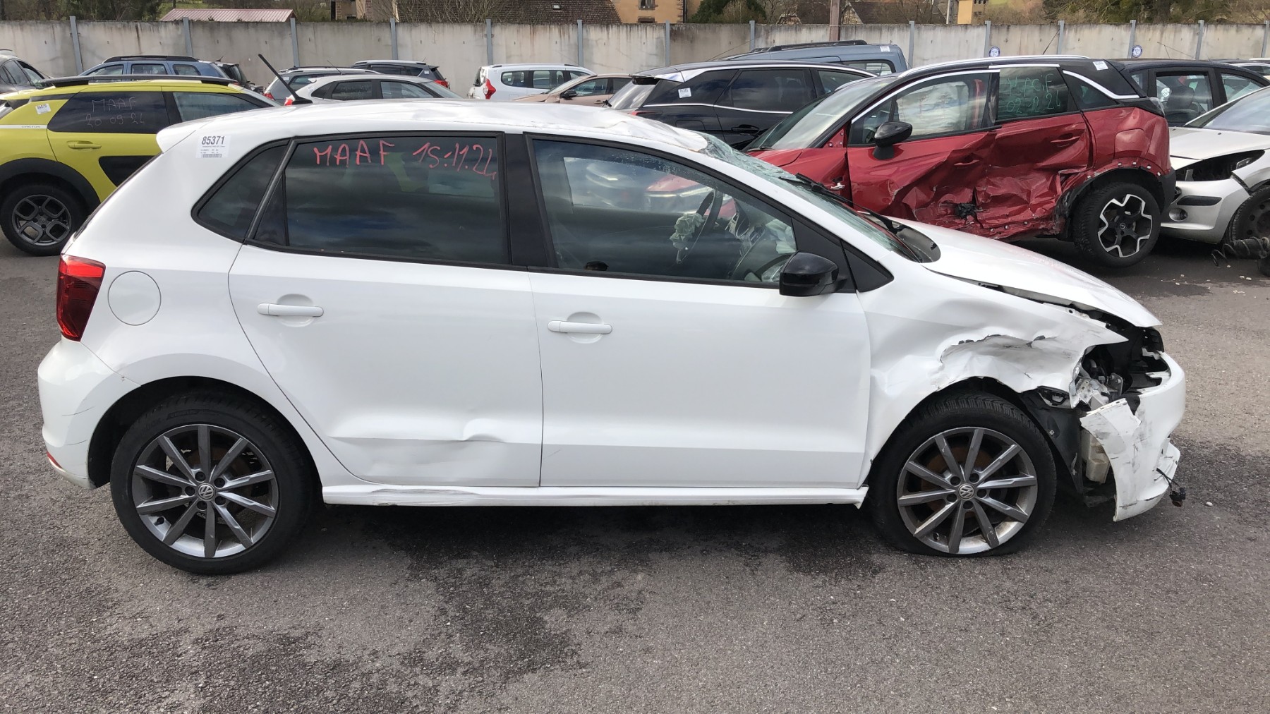 Leve vitre electrique avant gauche pour VOLKSWAGEN POLO 5 PHASE 2 Leve vitre electrique avant gauche pour VOLKSWAGEN POLO 5 PHASE 2
